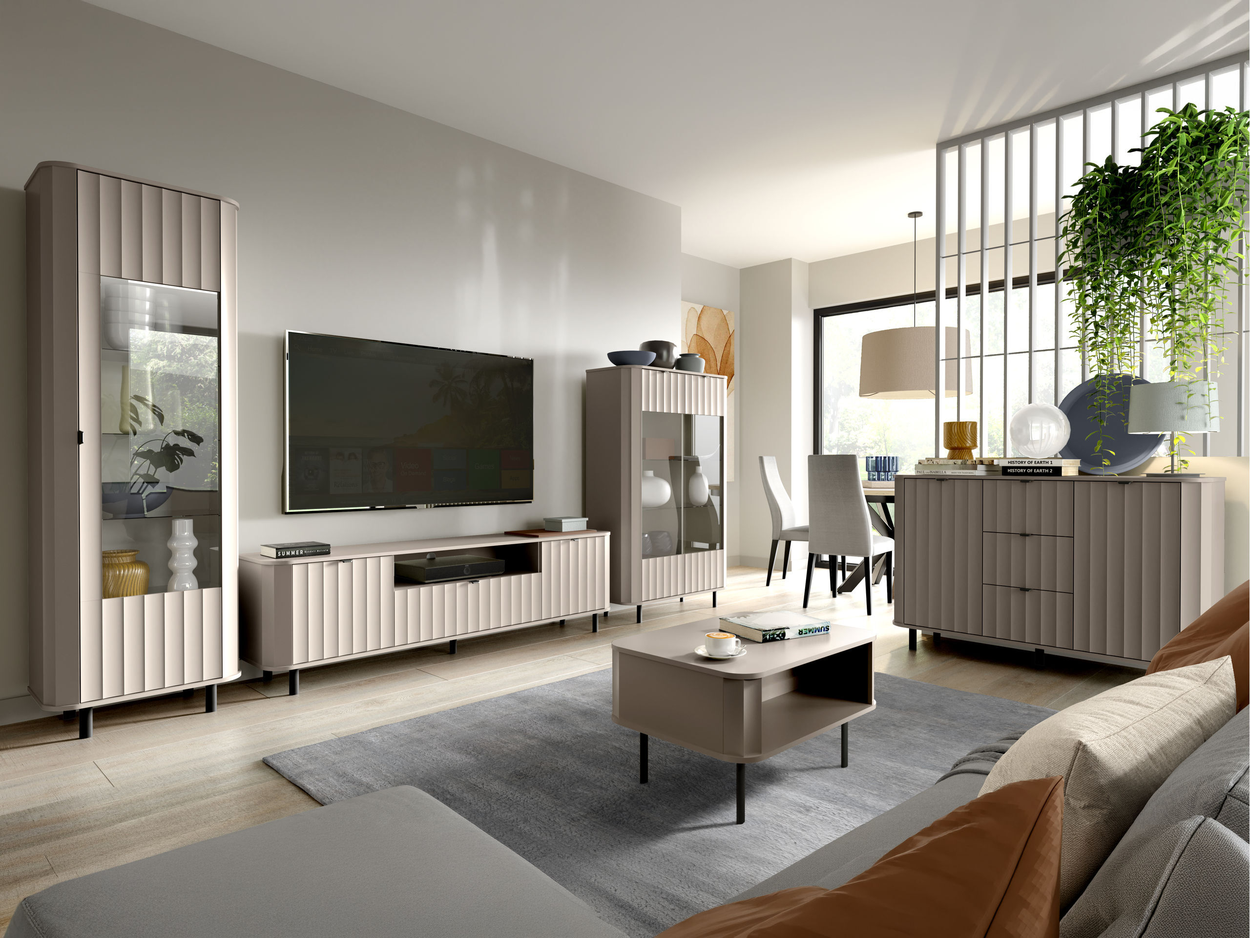 Sofabord Larala 103 (Grå beige)