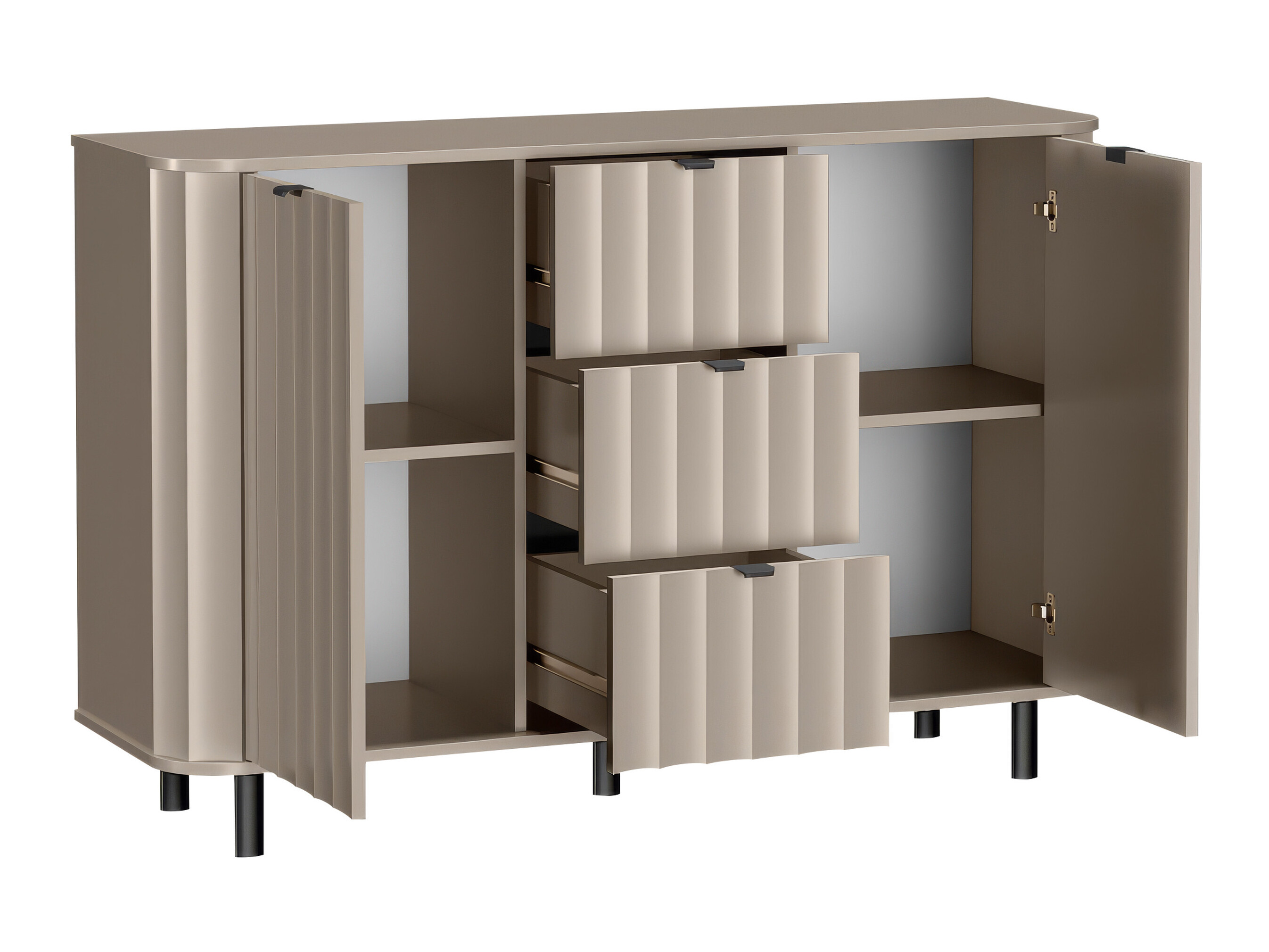 Stuemøbelsæt Larala 110 (Grå beige)