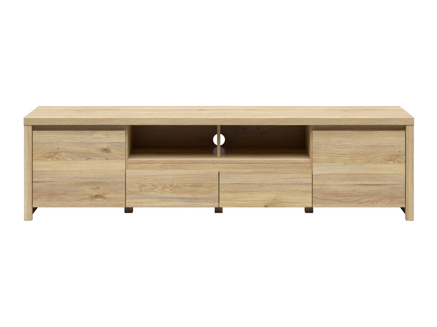 TV-bord Nolroma 143 (Egetræ)