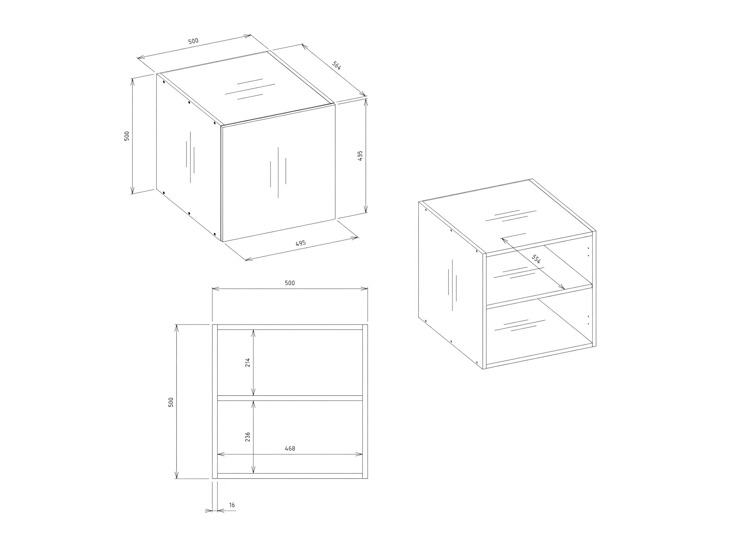 Garderobeskab Mandeville 398