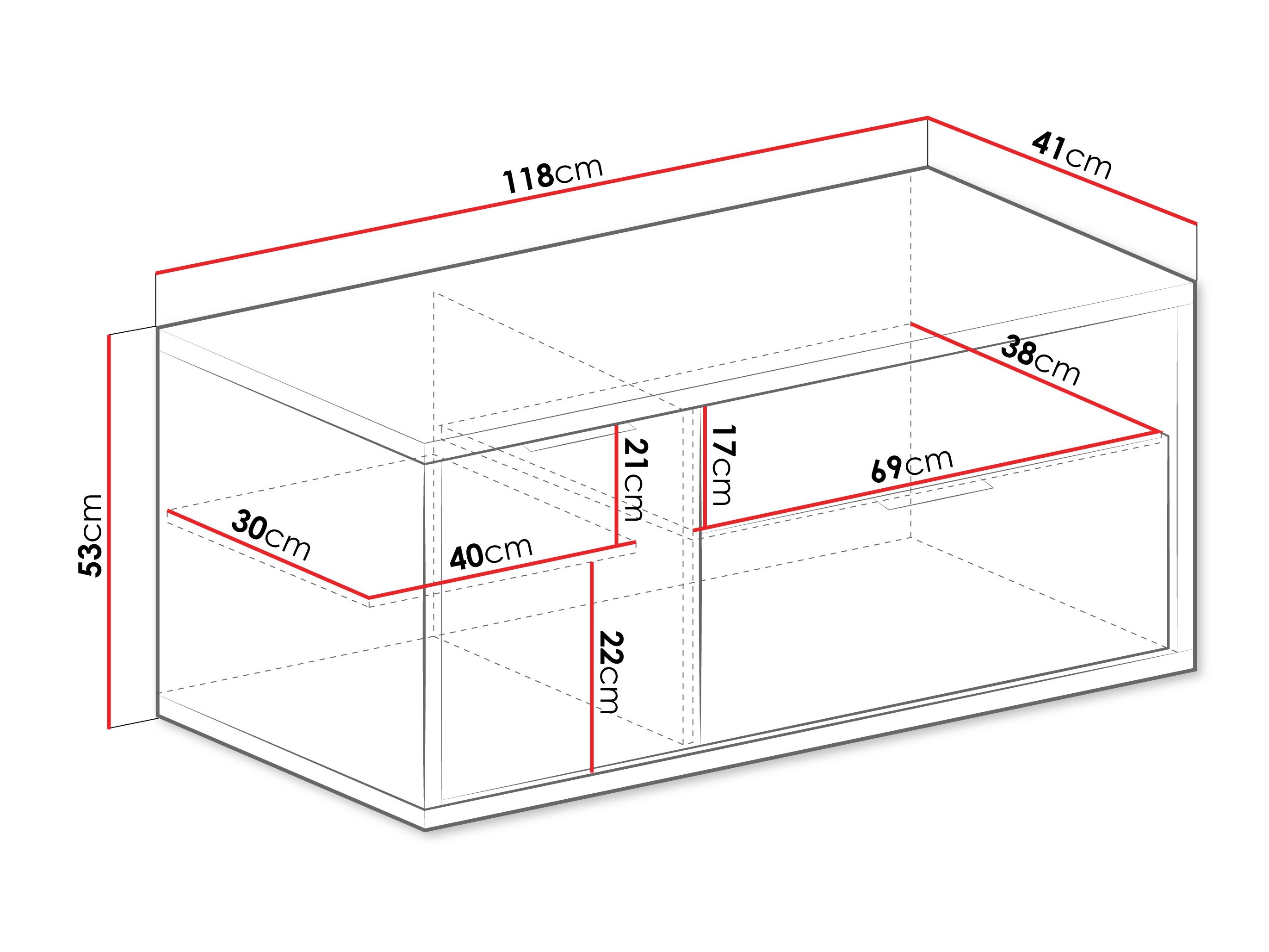 TV-bord Lorsali 106