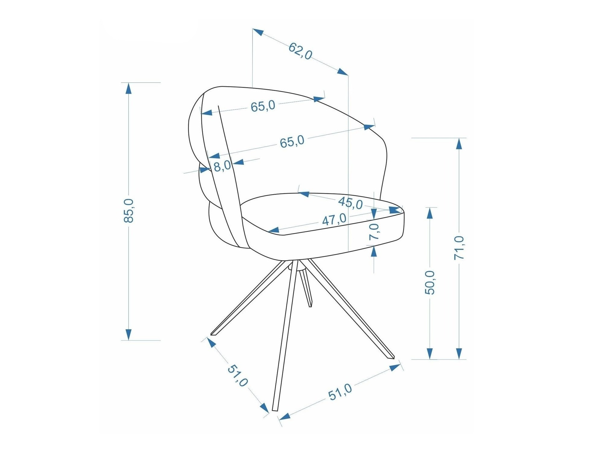 Stol Houston 2224 (Amicasa 09)