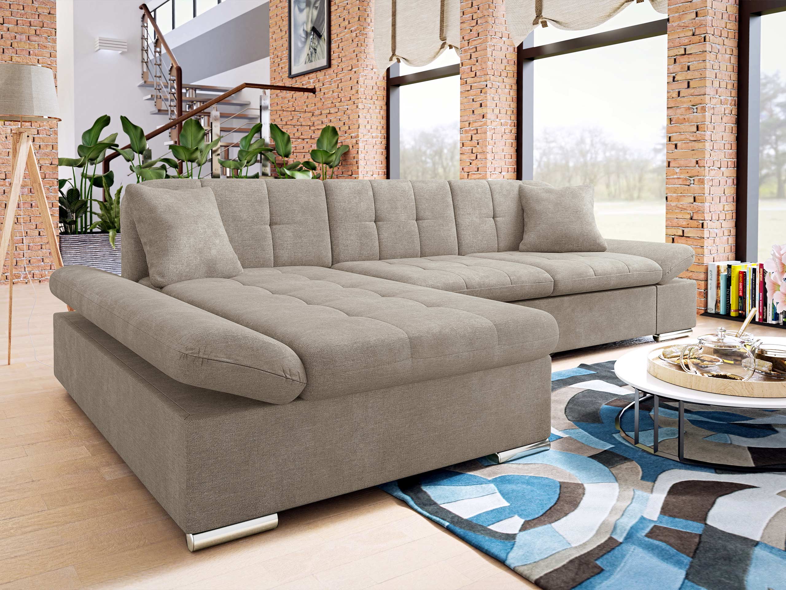 Hjørnesofa Comfivo Serenitas (Spirit Taupe)