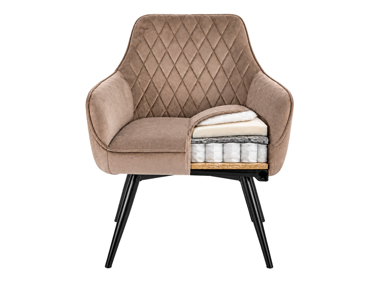 Stol Detroit 845 (Beige)
