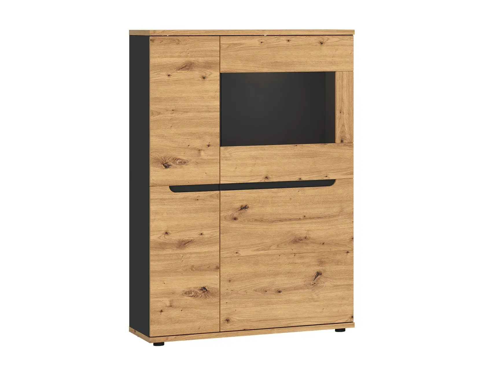 Skænk Deldori 102 (Artisan eg + Antracit)