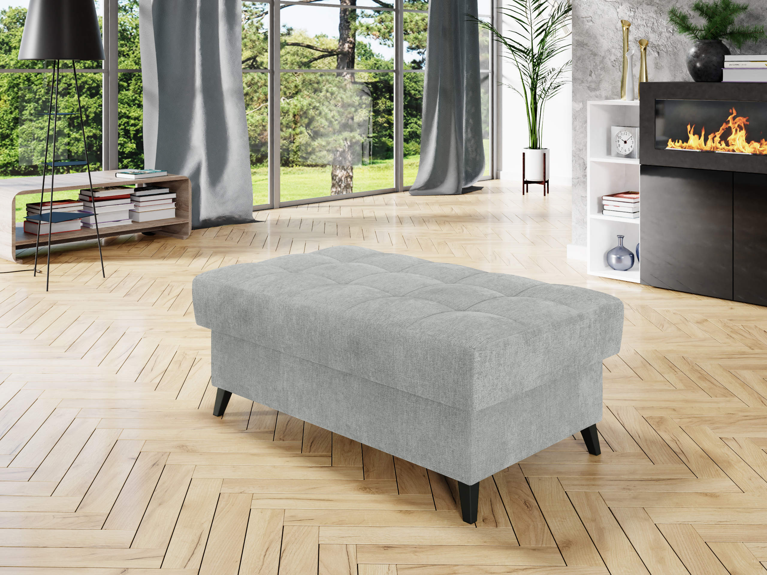 Polstret bænk Comfivo Agnus (Spirit Ash)