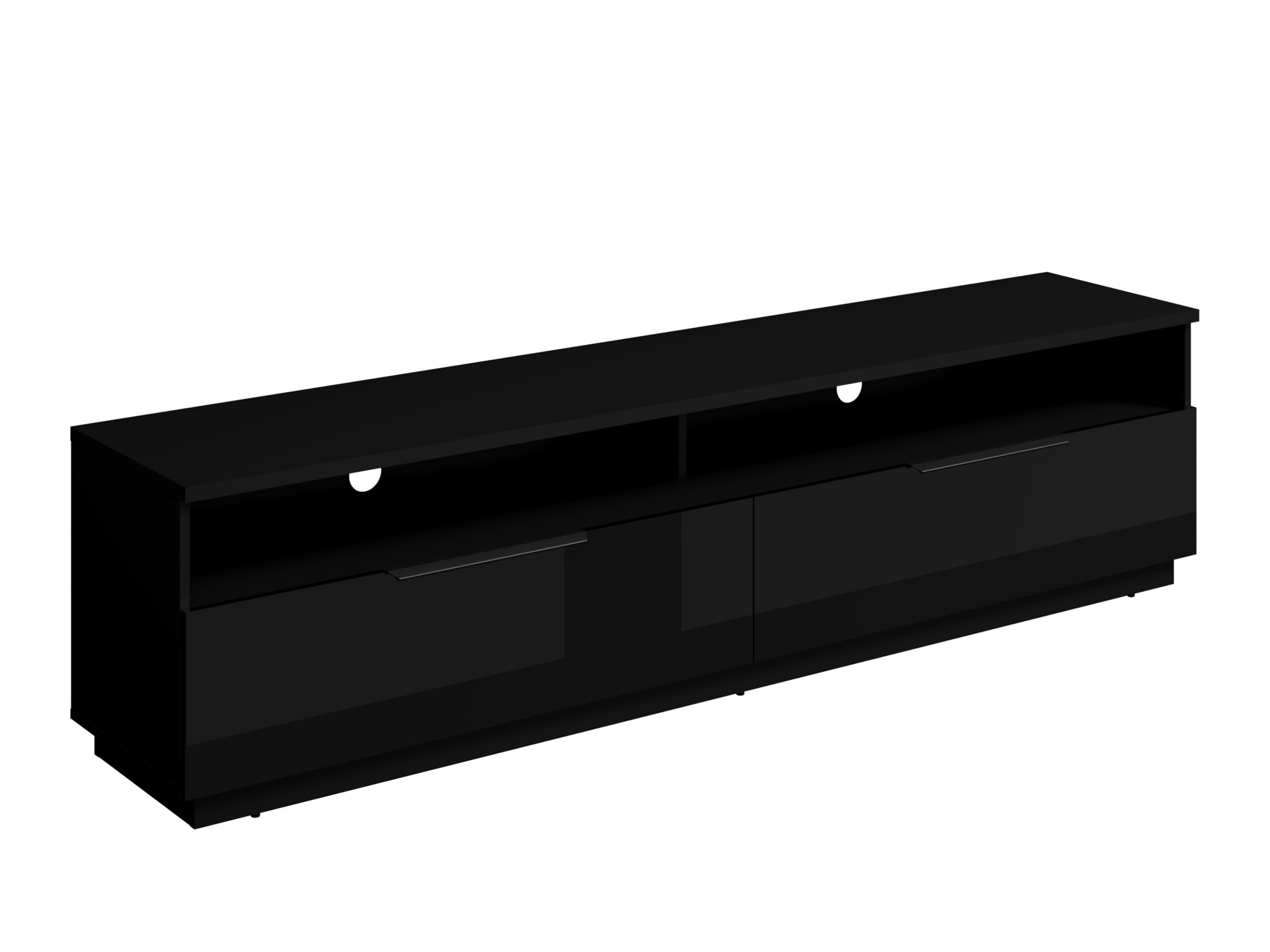 TV-bord Talevaro 102 (Sort + Blank sort)