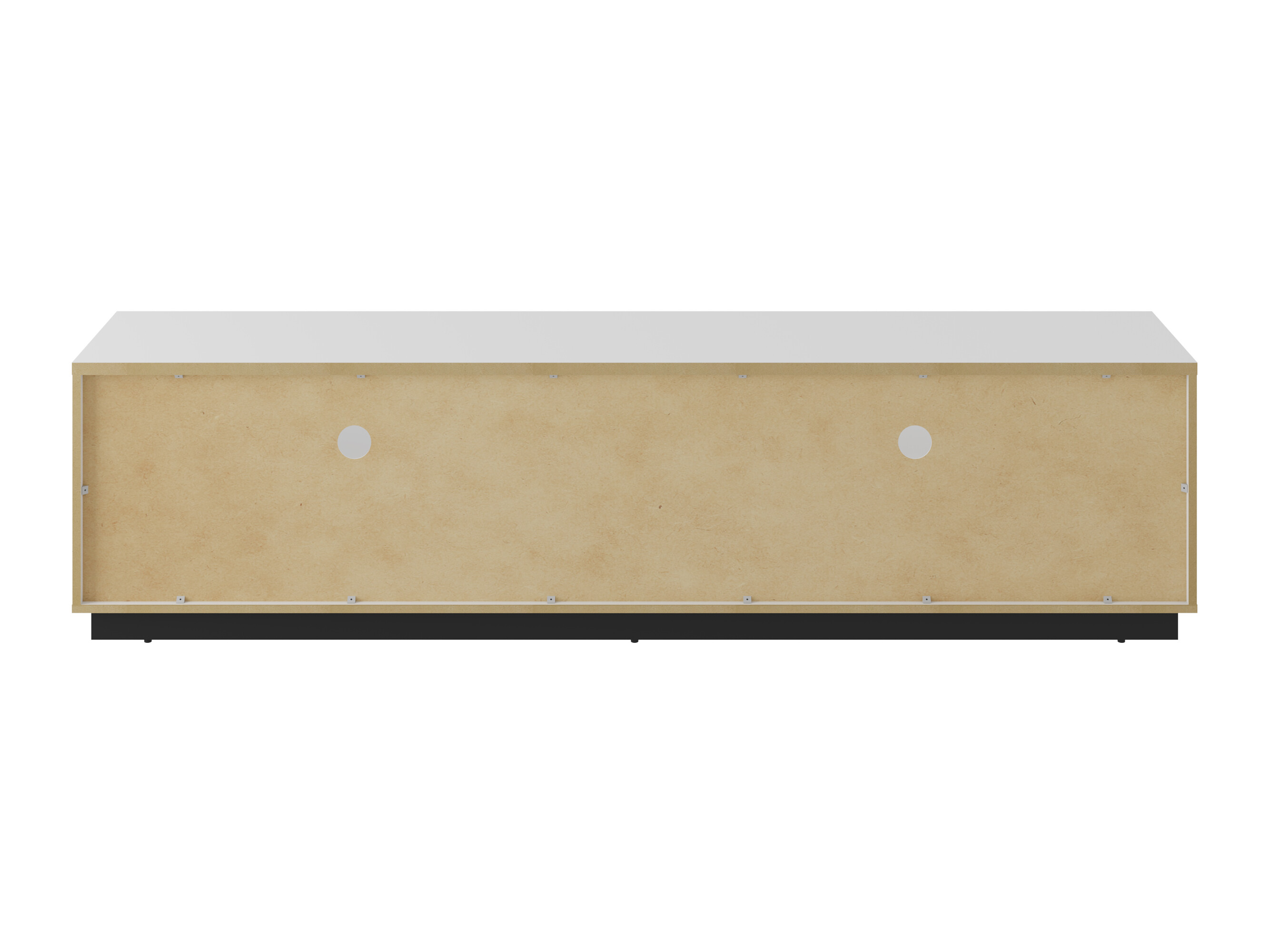 TV-bord Talevaro 102 (Hvid + Glansfuld hvid)