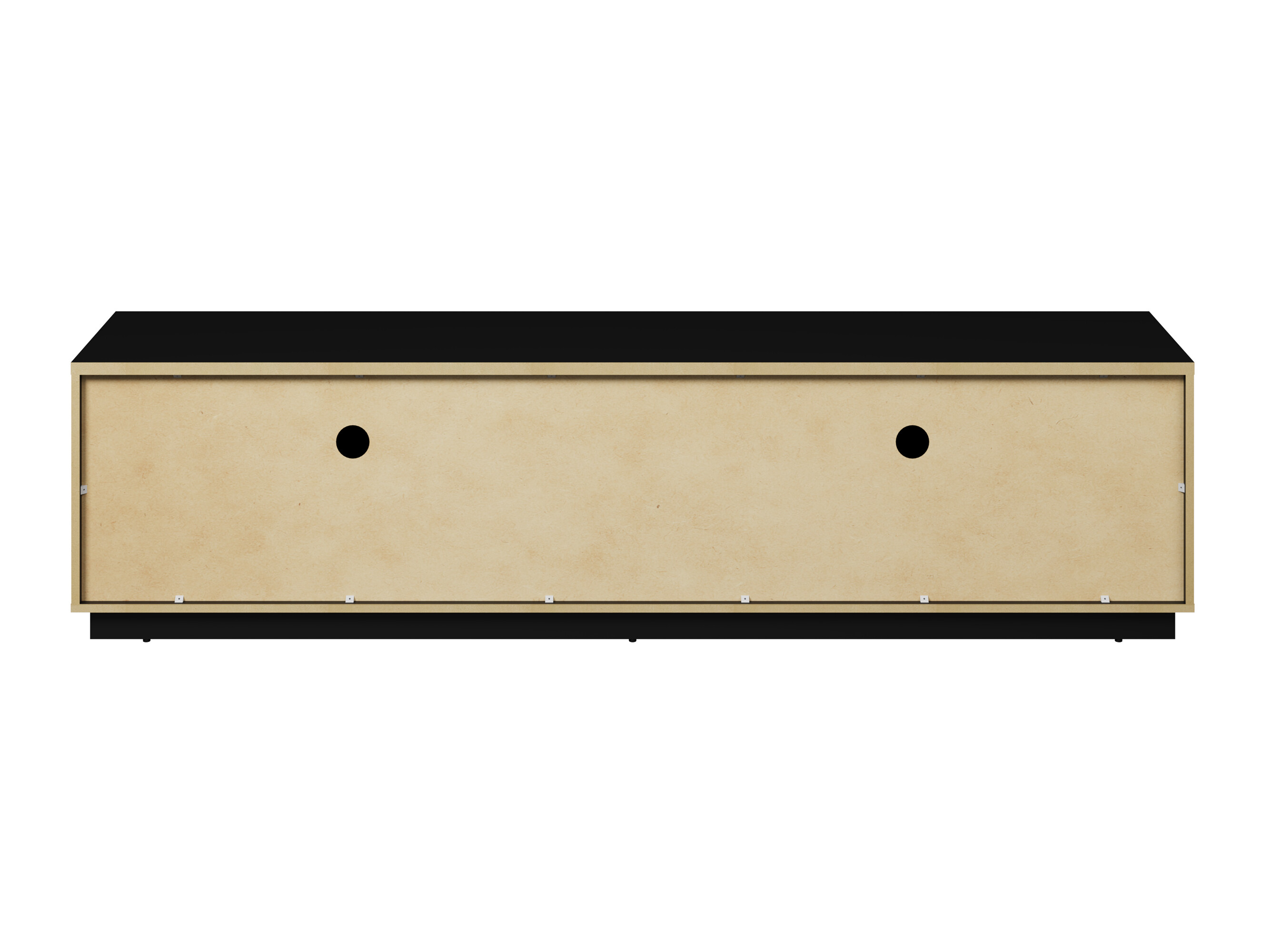 TV-bord Talevaro 102 (Sort + Blank sort)