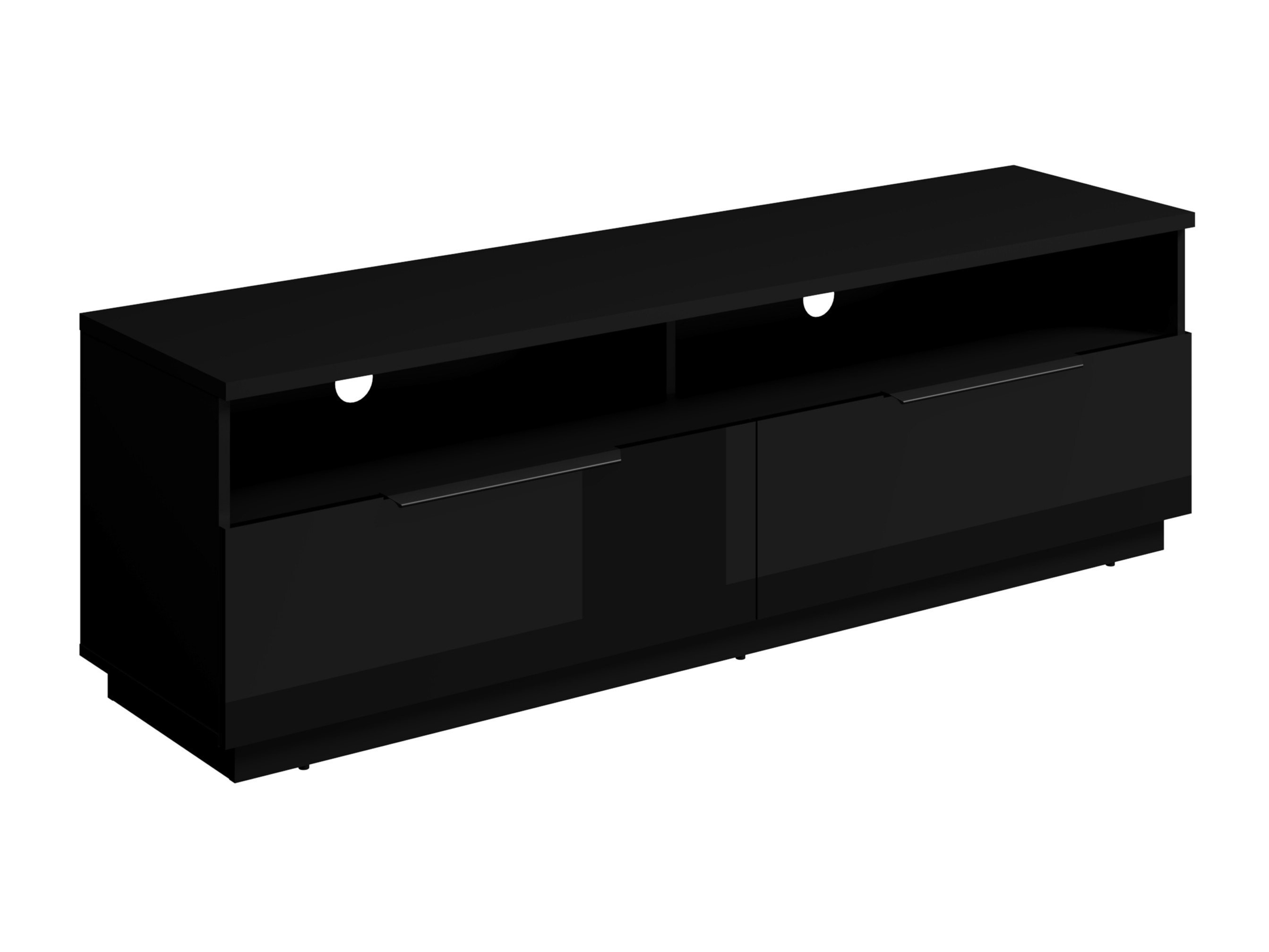 TV-bord Talevaro 103 (Sort + Blank sort)