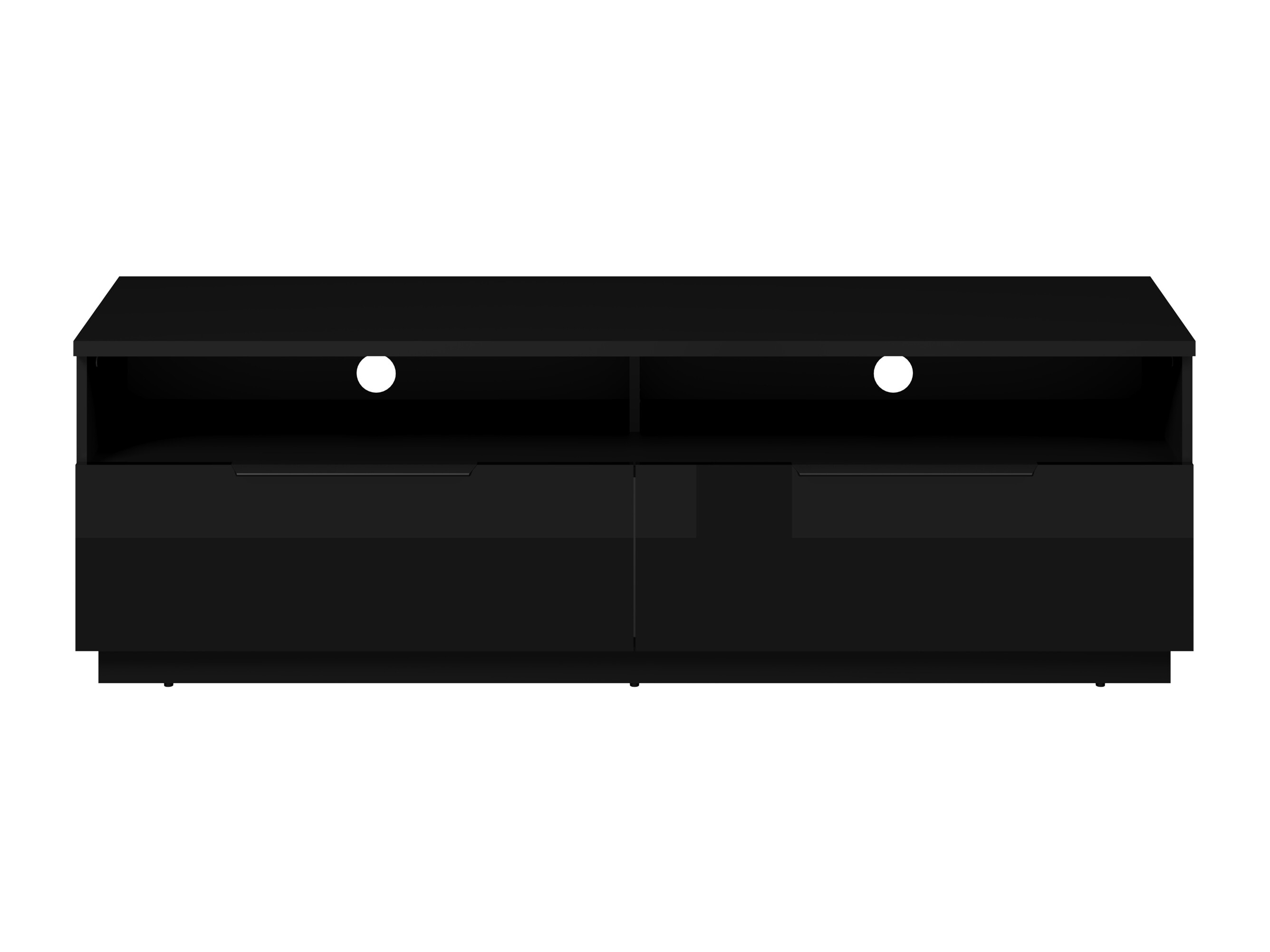 TV-bord Talevaro 103 (Sort + Blank sort)