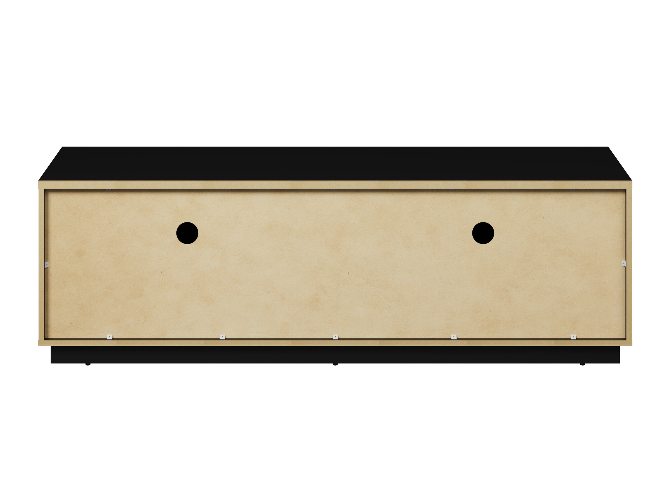 TV-bord Talevaro 103 (Sort + Blank sort)
