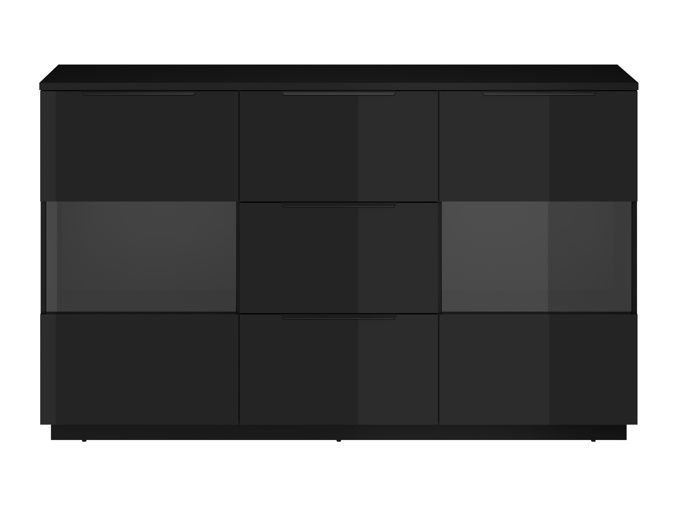 Kommode Talevaro 105 (Sort + Blank sort)