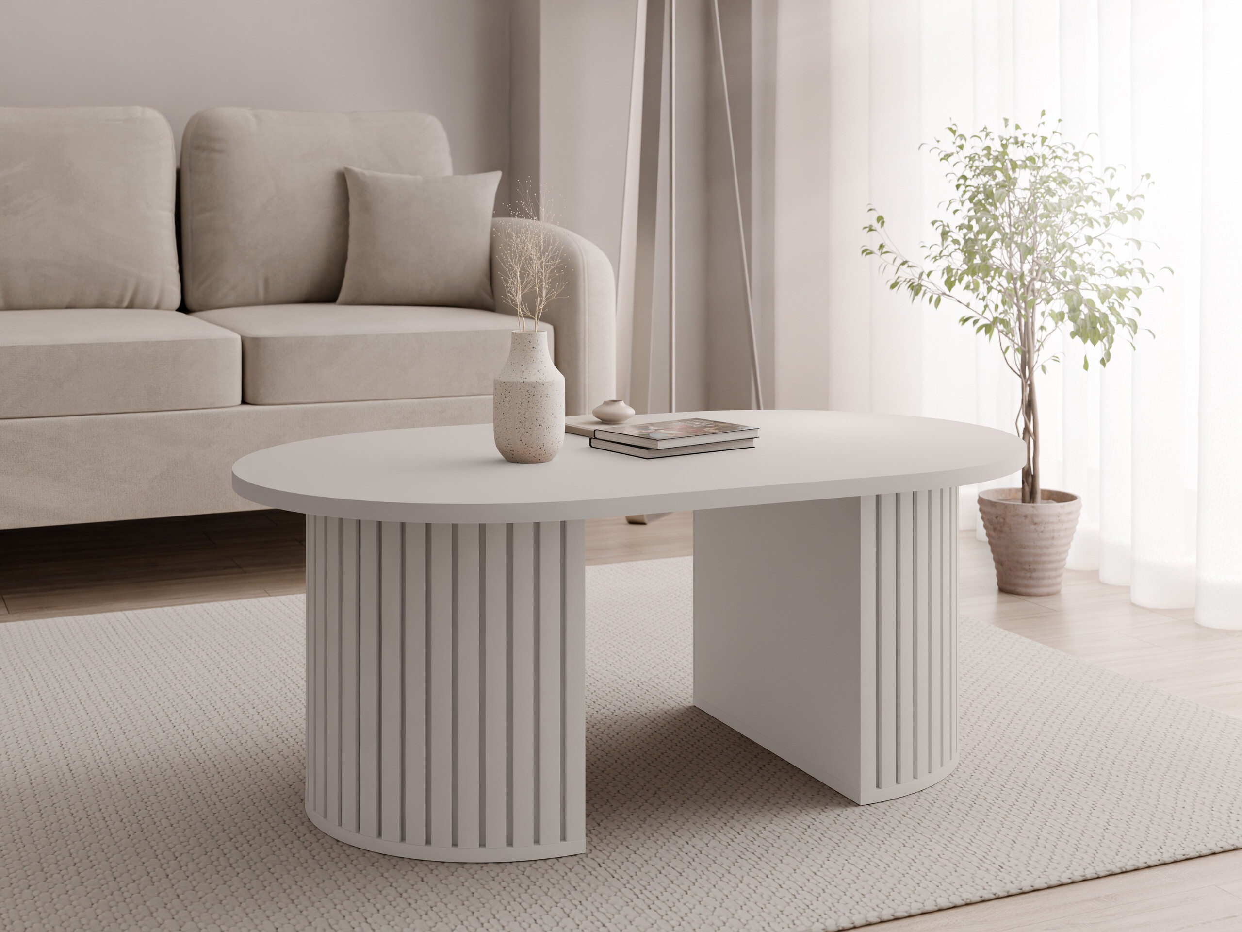 Sofabord Comfivo Ulma (Beige)