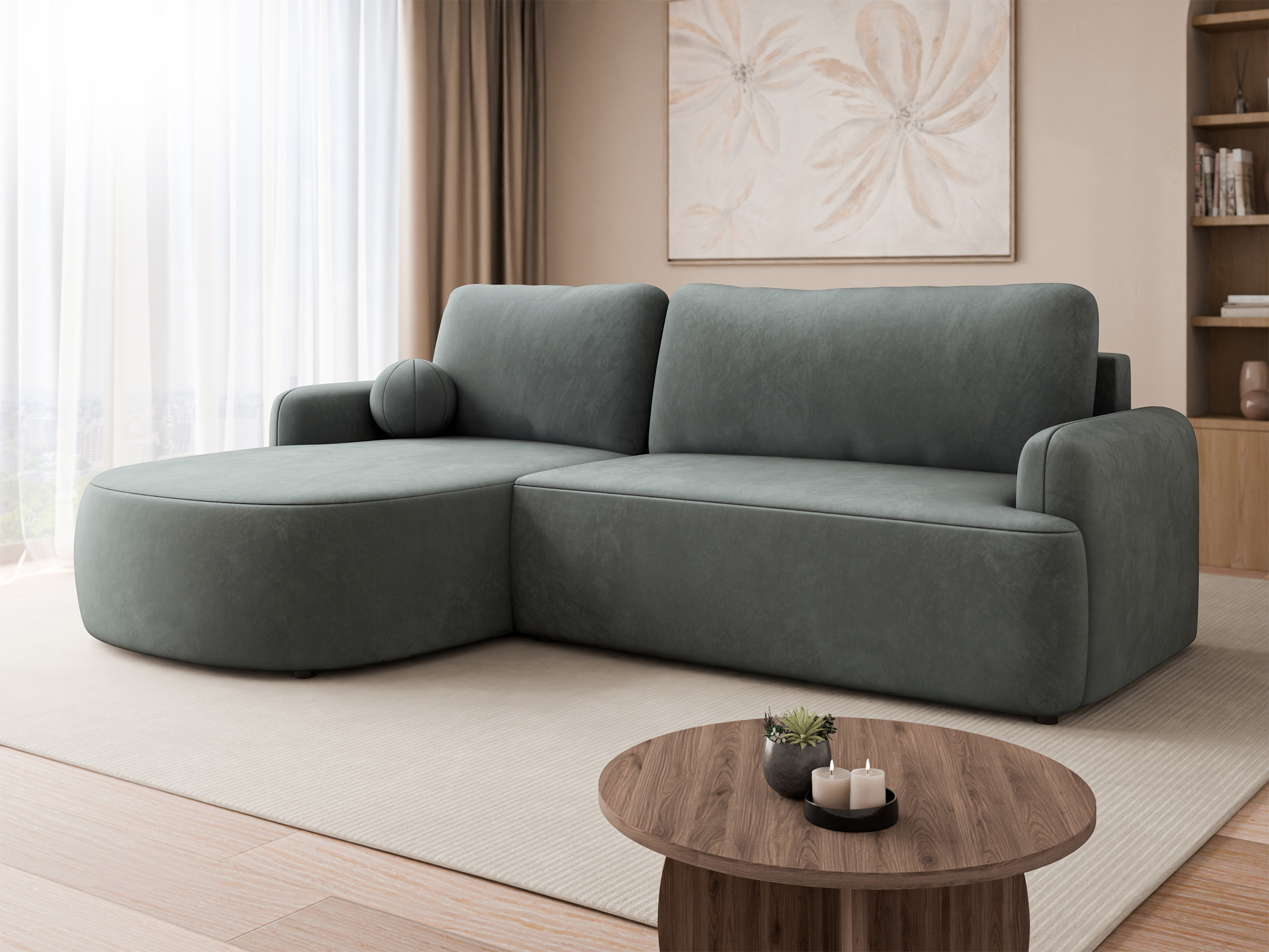 Hjørnesofa Comfivo Popis (Magic Velvet 2217)