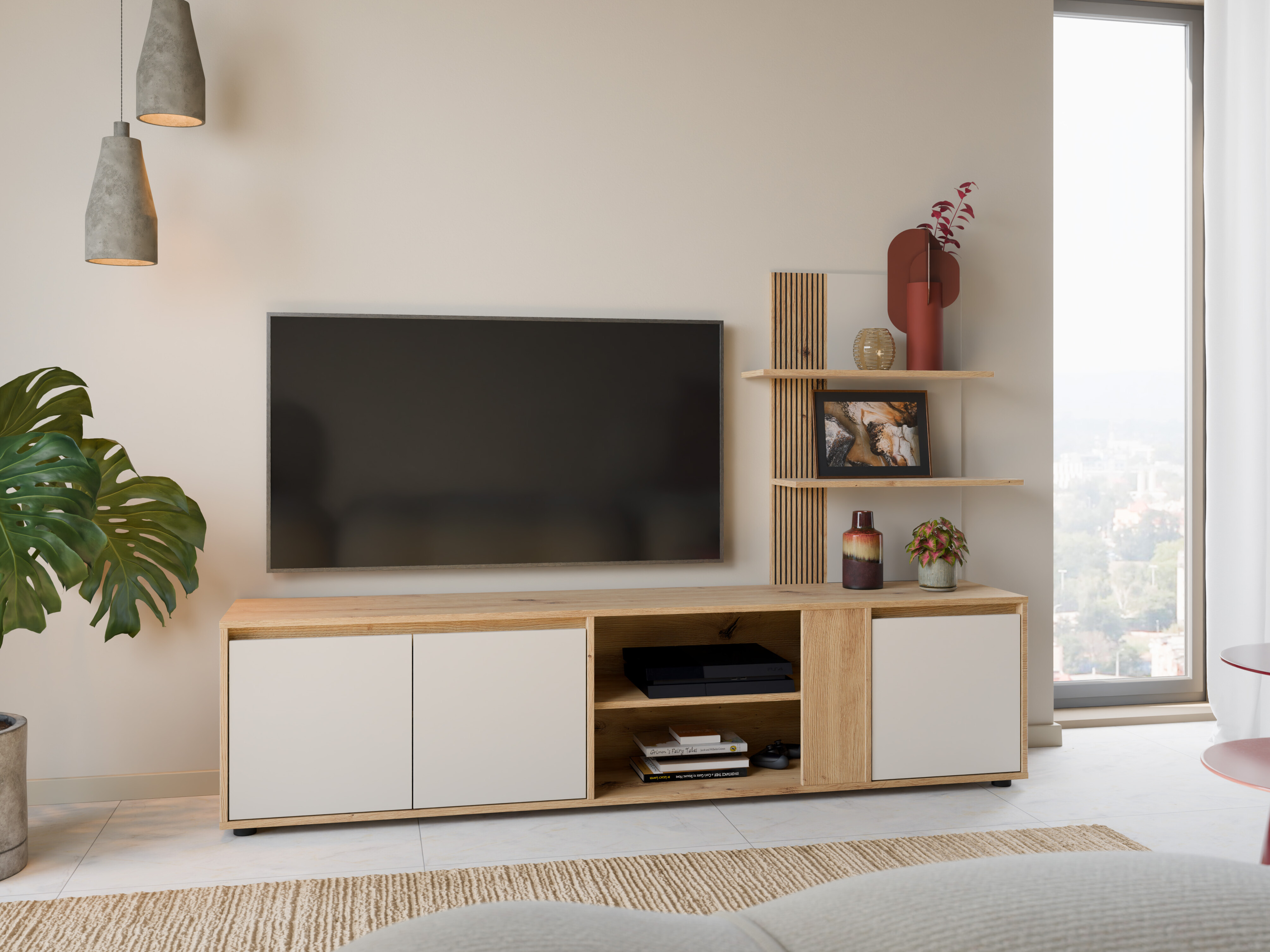TV-bord Torcavi 101 (Kashmir + Artisan eg)