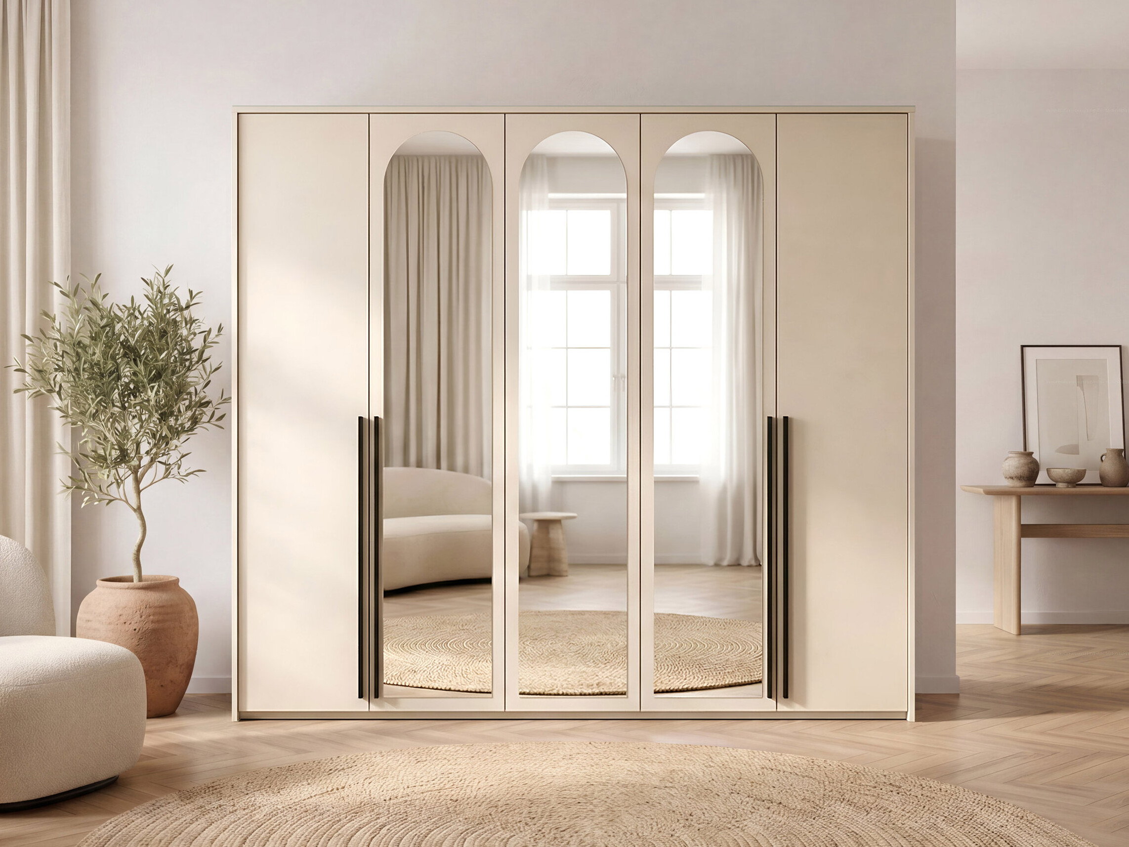 Garderobeskab Honolulu 286 (Beige)