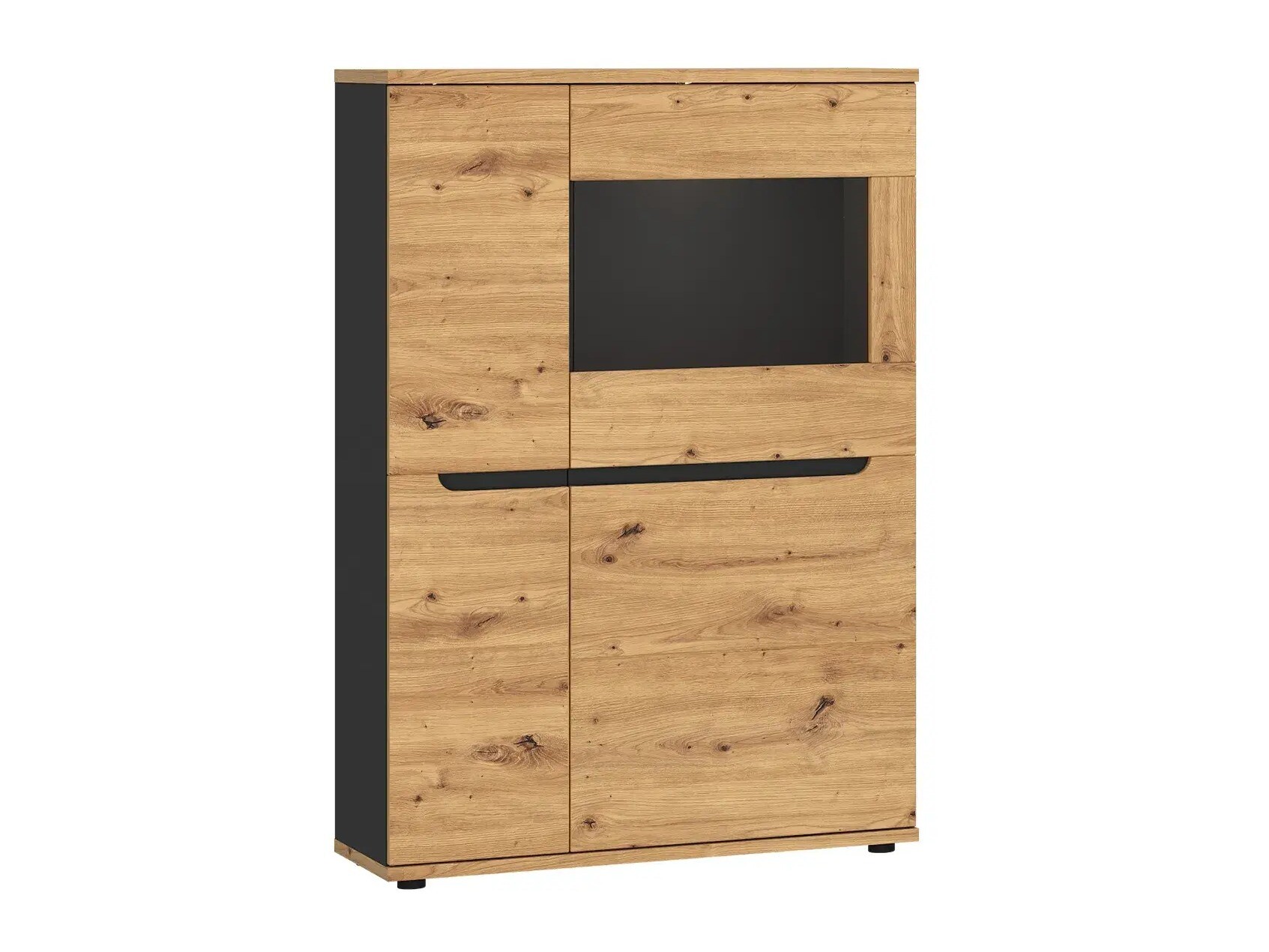 Skænk Deldori 102 (Artisan eg + Antracit)