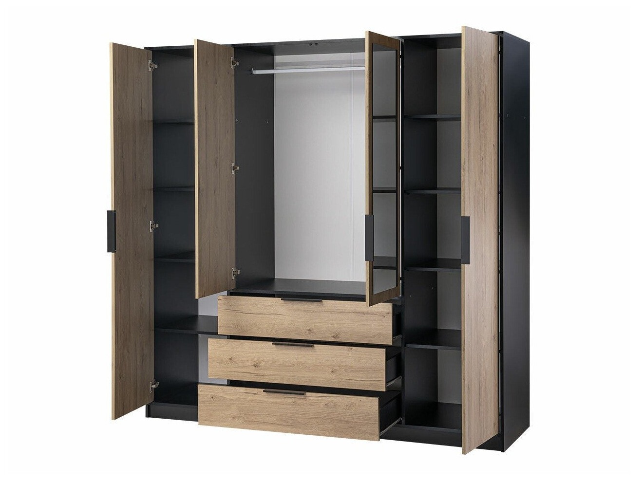 Garderobeskab Ophdome 115 (Egetræ)