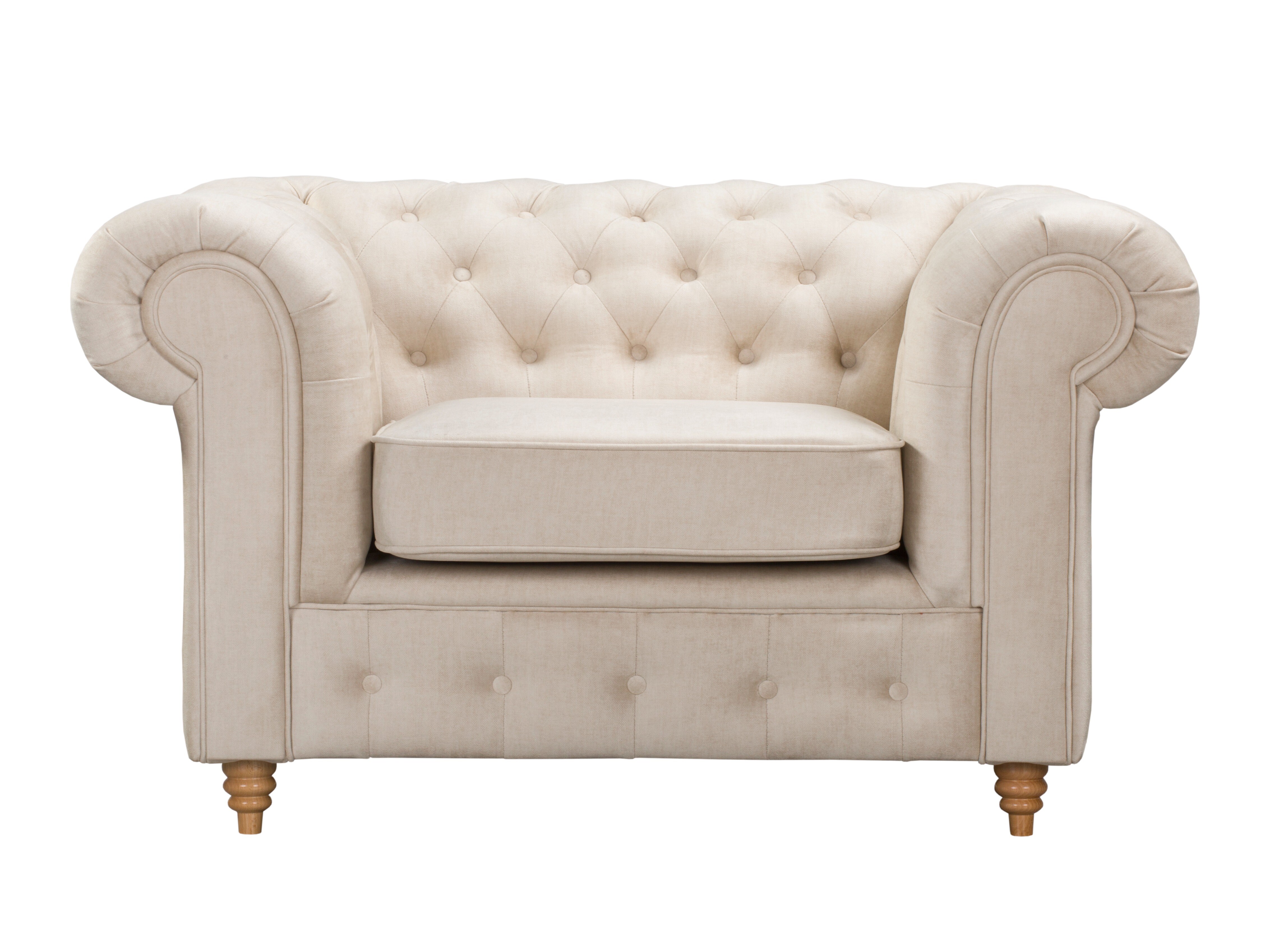 Chesterfield lænestol Elitala 102 (Vogue 01)
