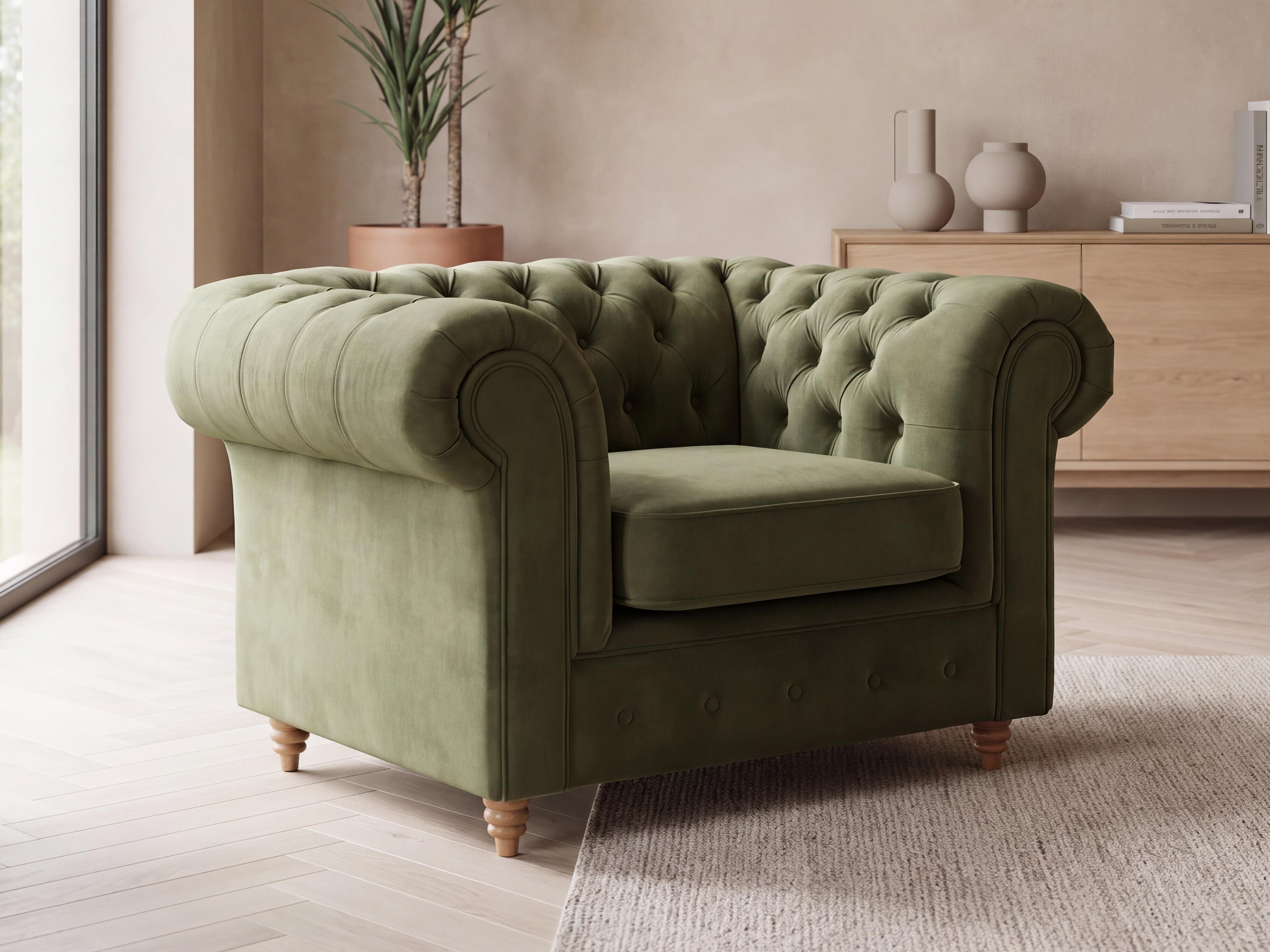 Chesterfield lænestol Elitala 102 (Vogue 11)