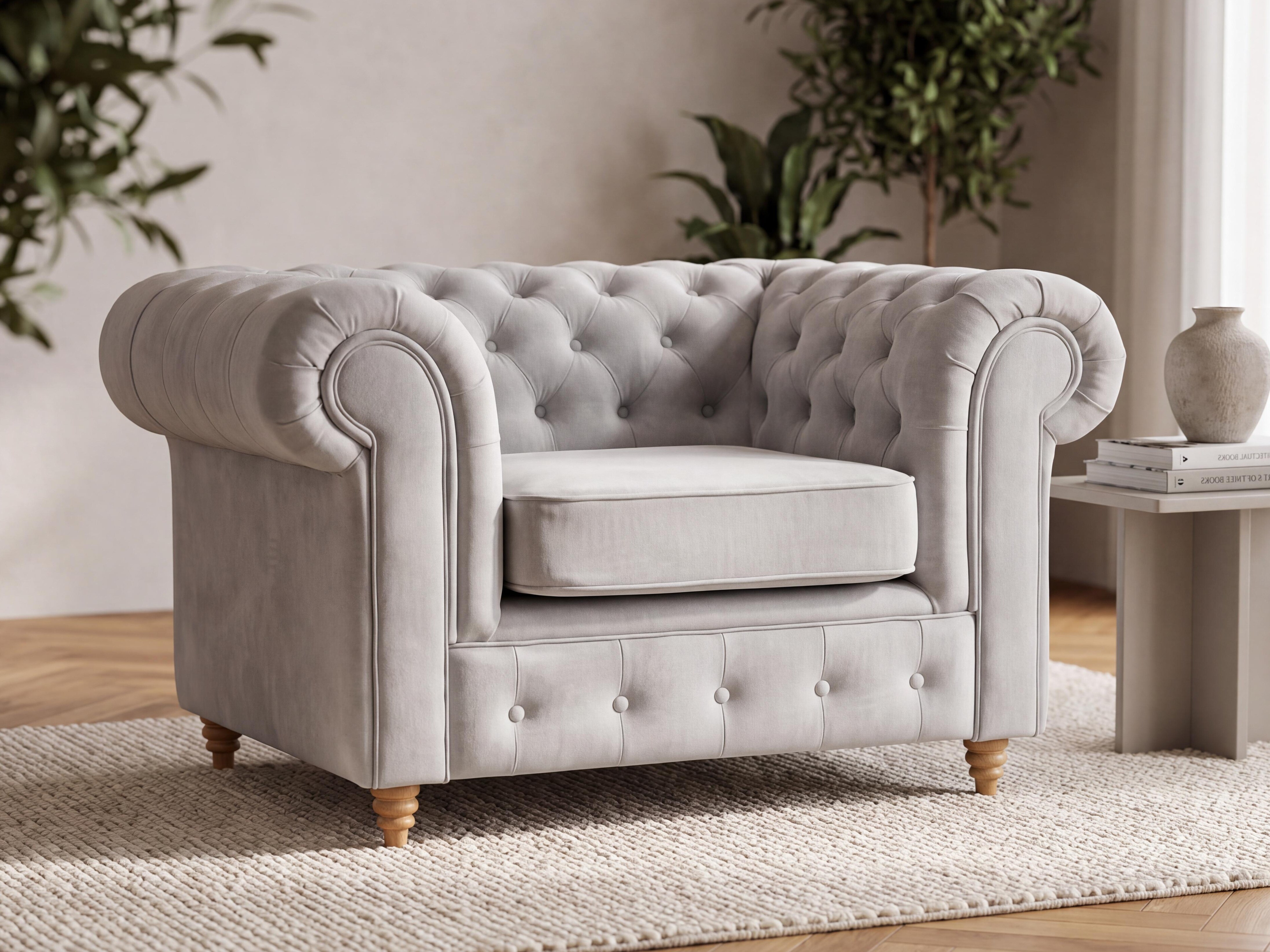 Chesterfield lænestol Elitala 102 (Vogue 14)