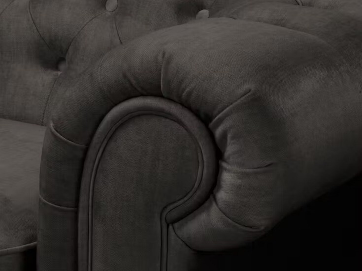 Chesterfield lænestol Elitala 102 (Vogue 17)