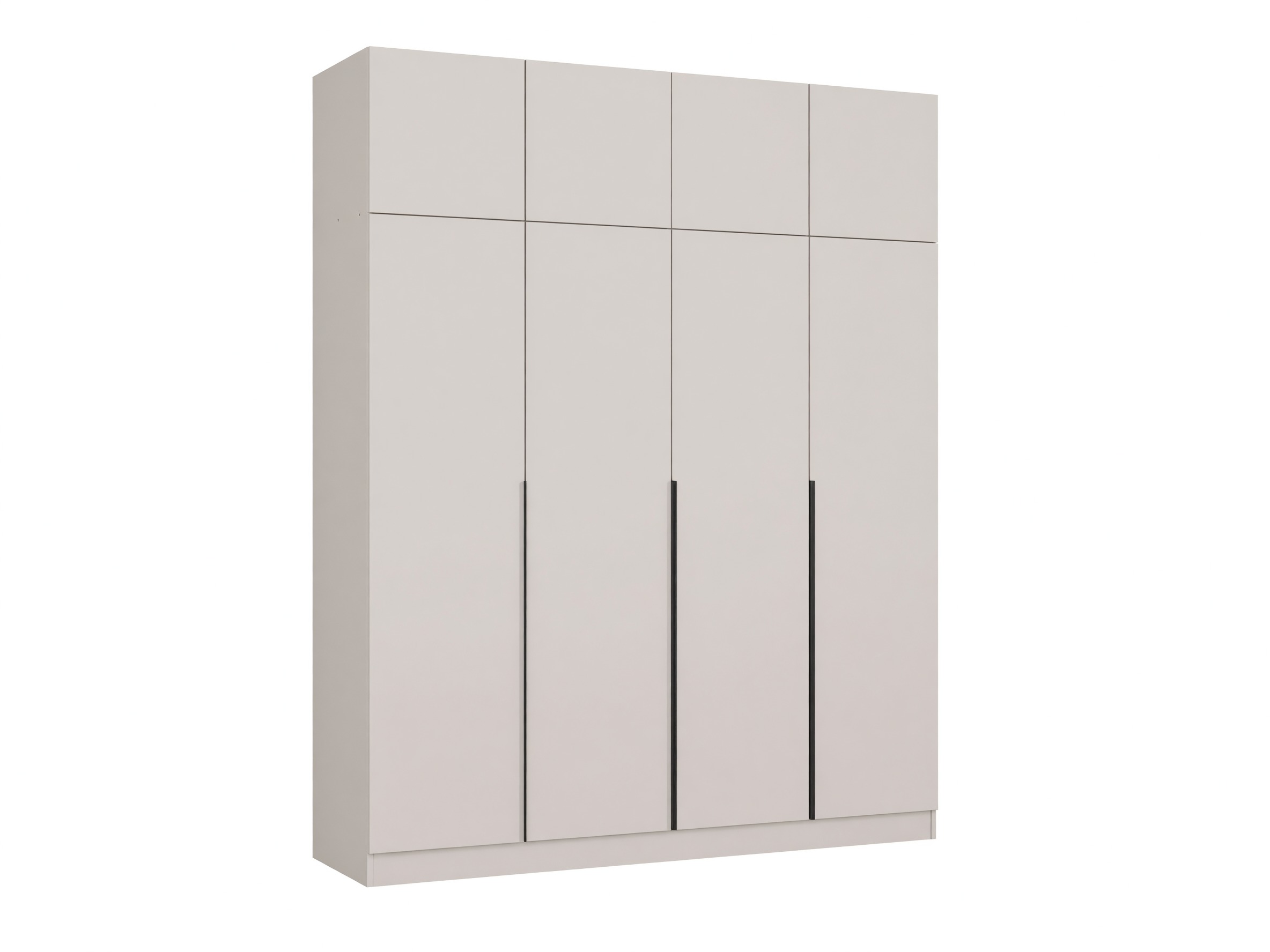 Garderobeskab Mandeville 400 (Kashmir + Sort)