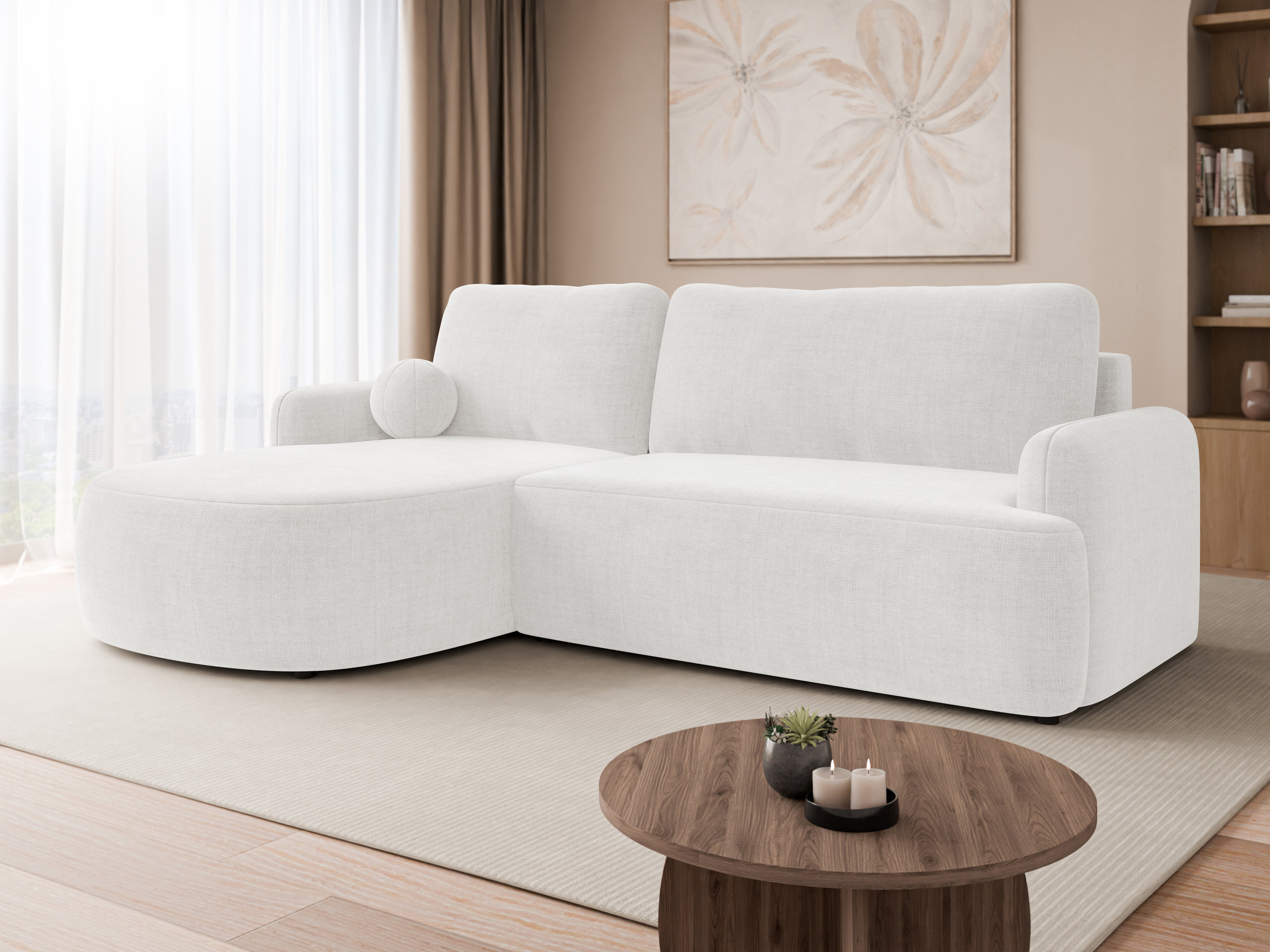 Hjørnesofa Comfivo Popis (Gylden 01)