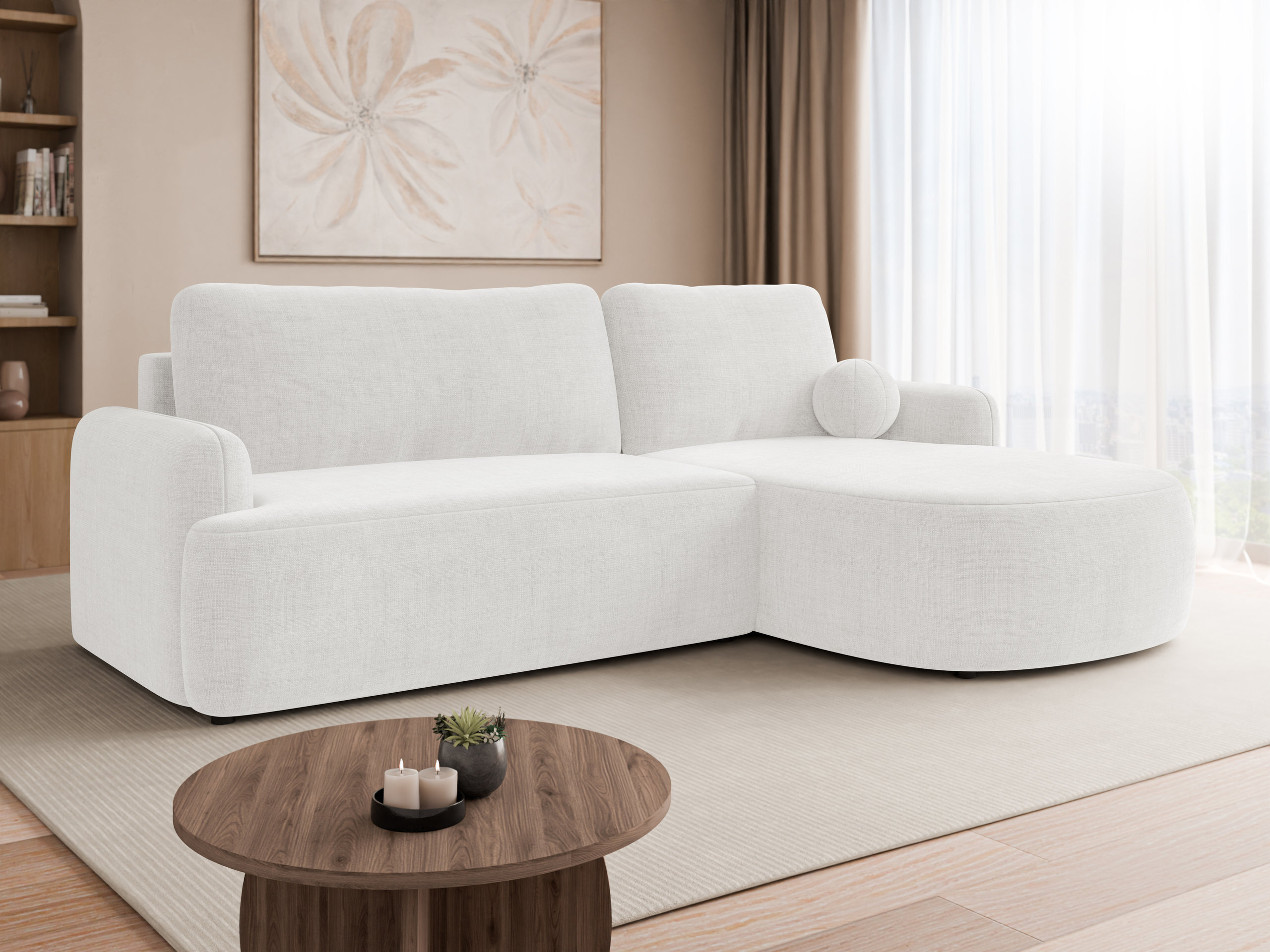 Hjørnesofa Comfivo Popis (Gylden 01)