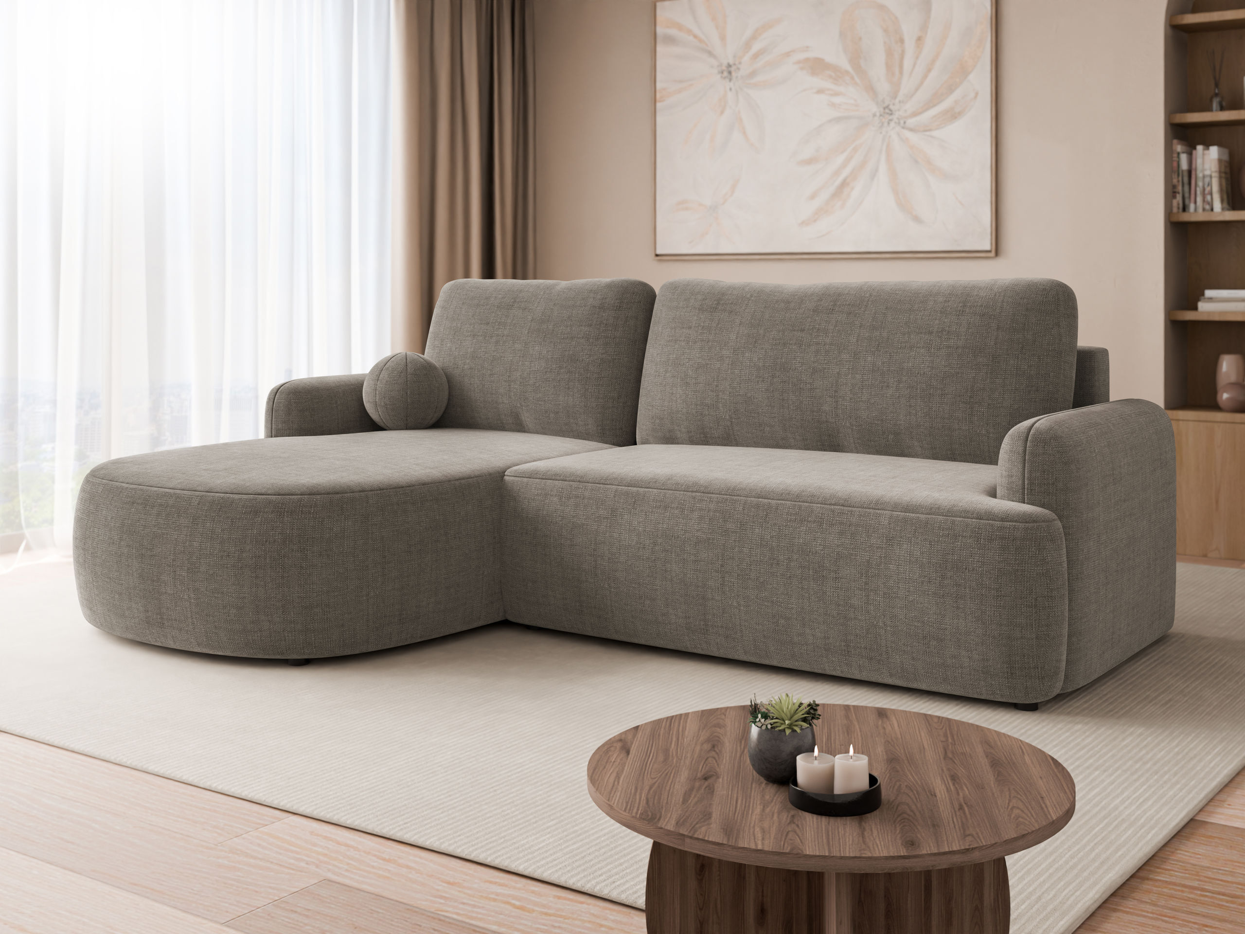 Hjørnesofa Comfivo Popis (Gylden 26)