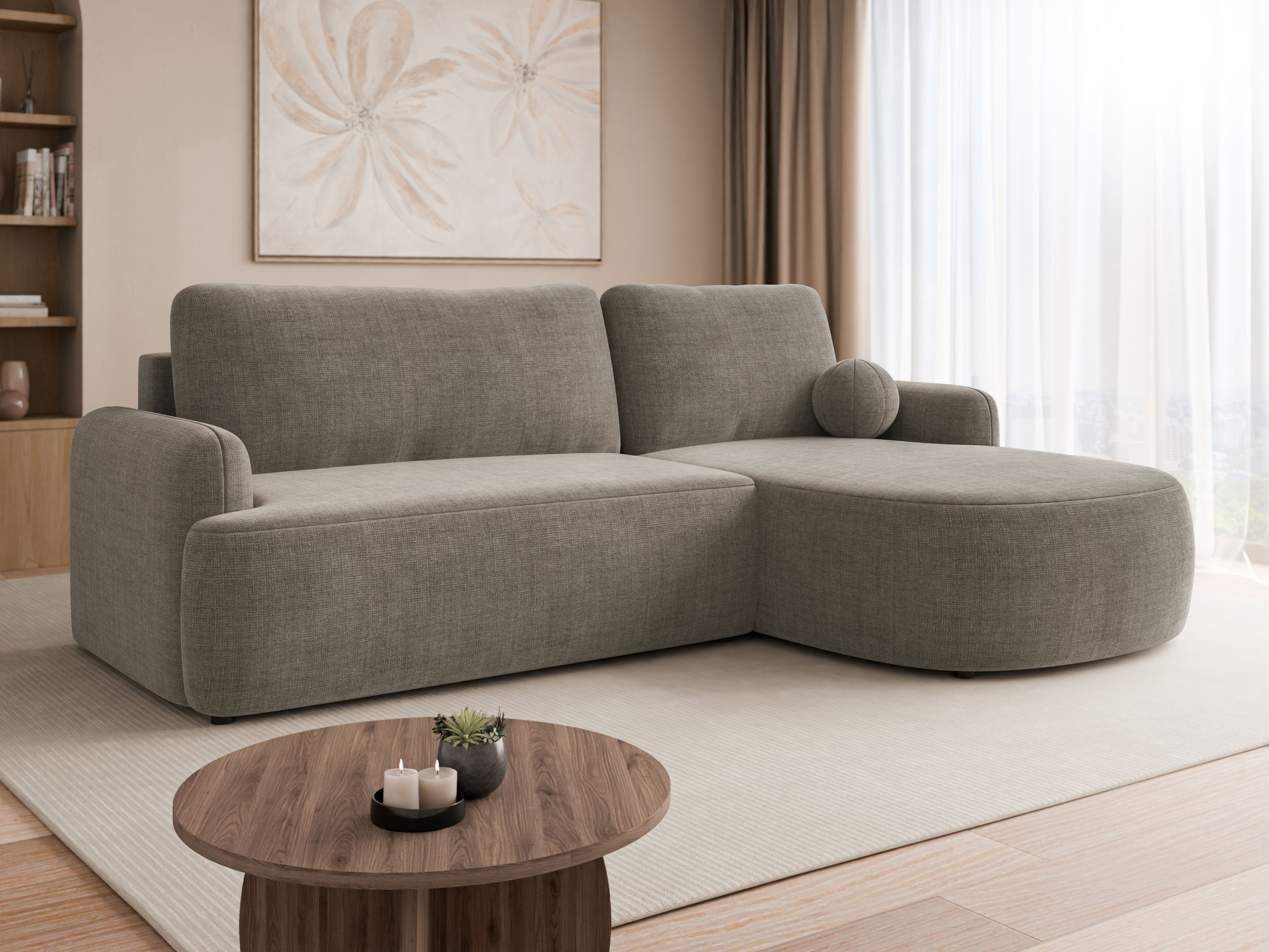 Hjørnesofa Comfivo Popis (Gylden 26)