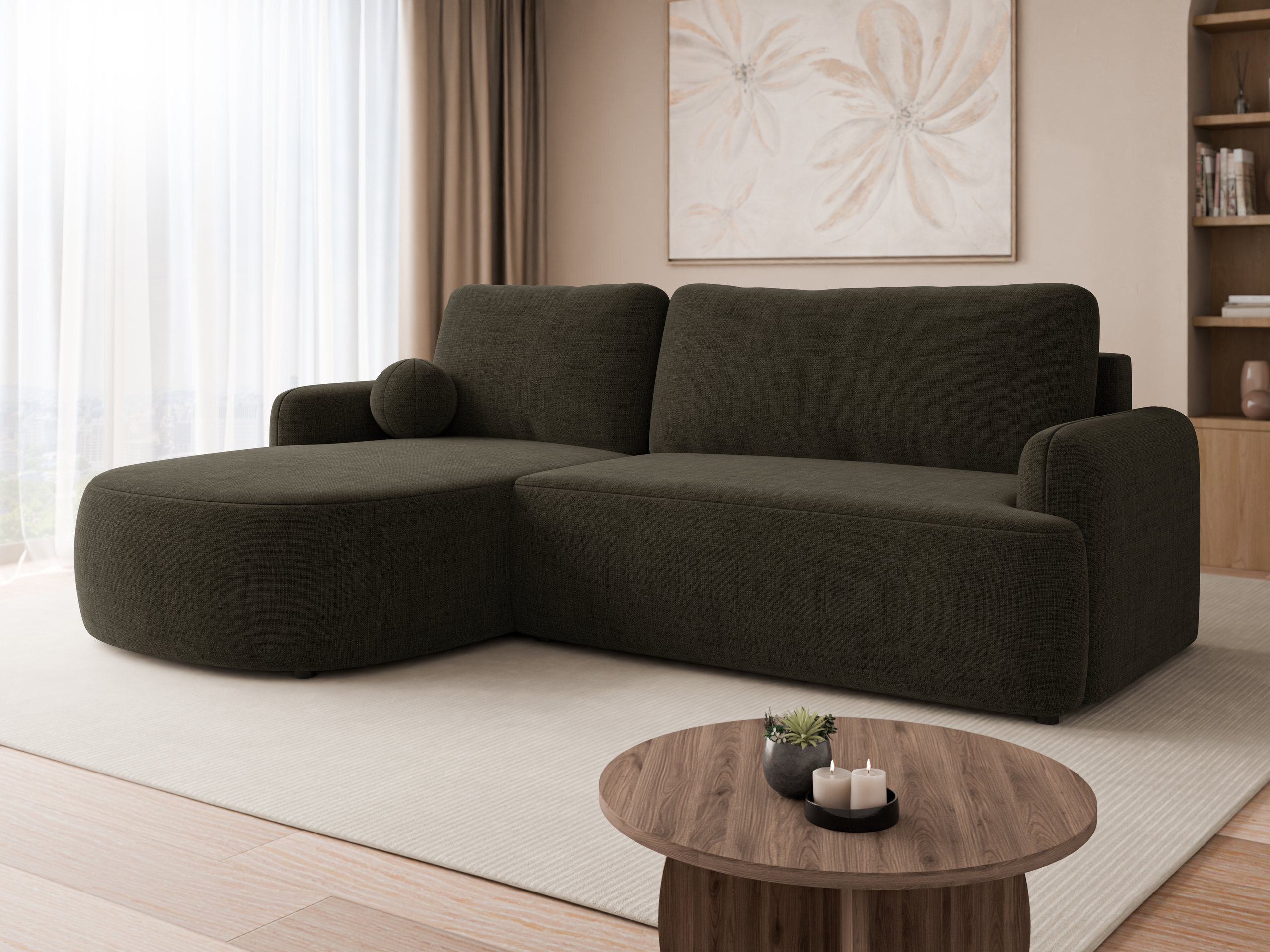 Hjørnesofa Comfivo Popis (Gylden 29)
