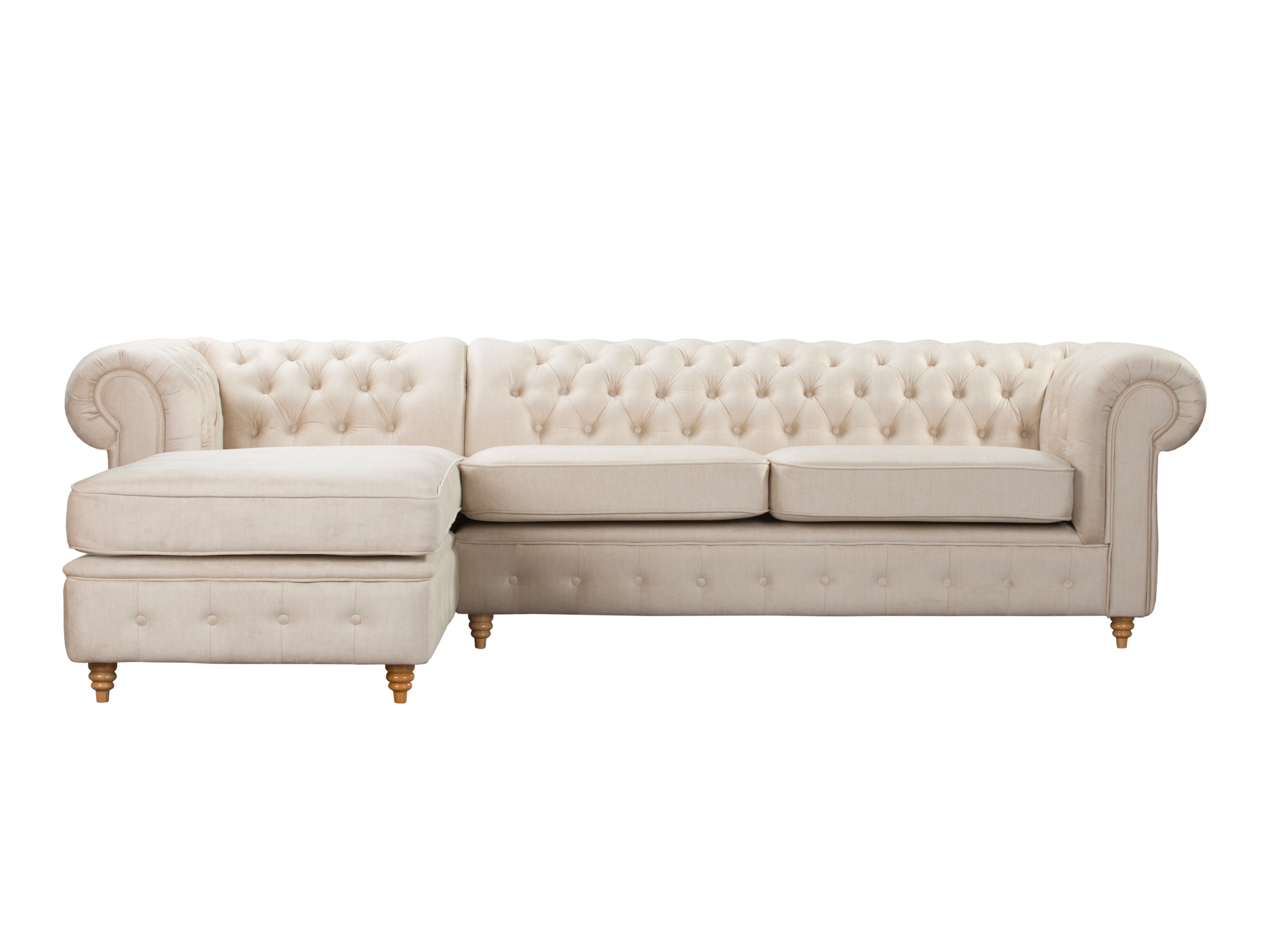 Chesterfield hjørnesofa Elitala 110 (Vogue 01)