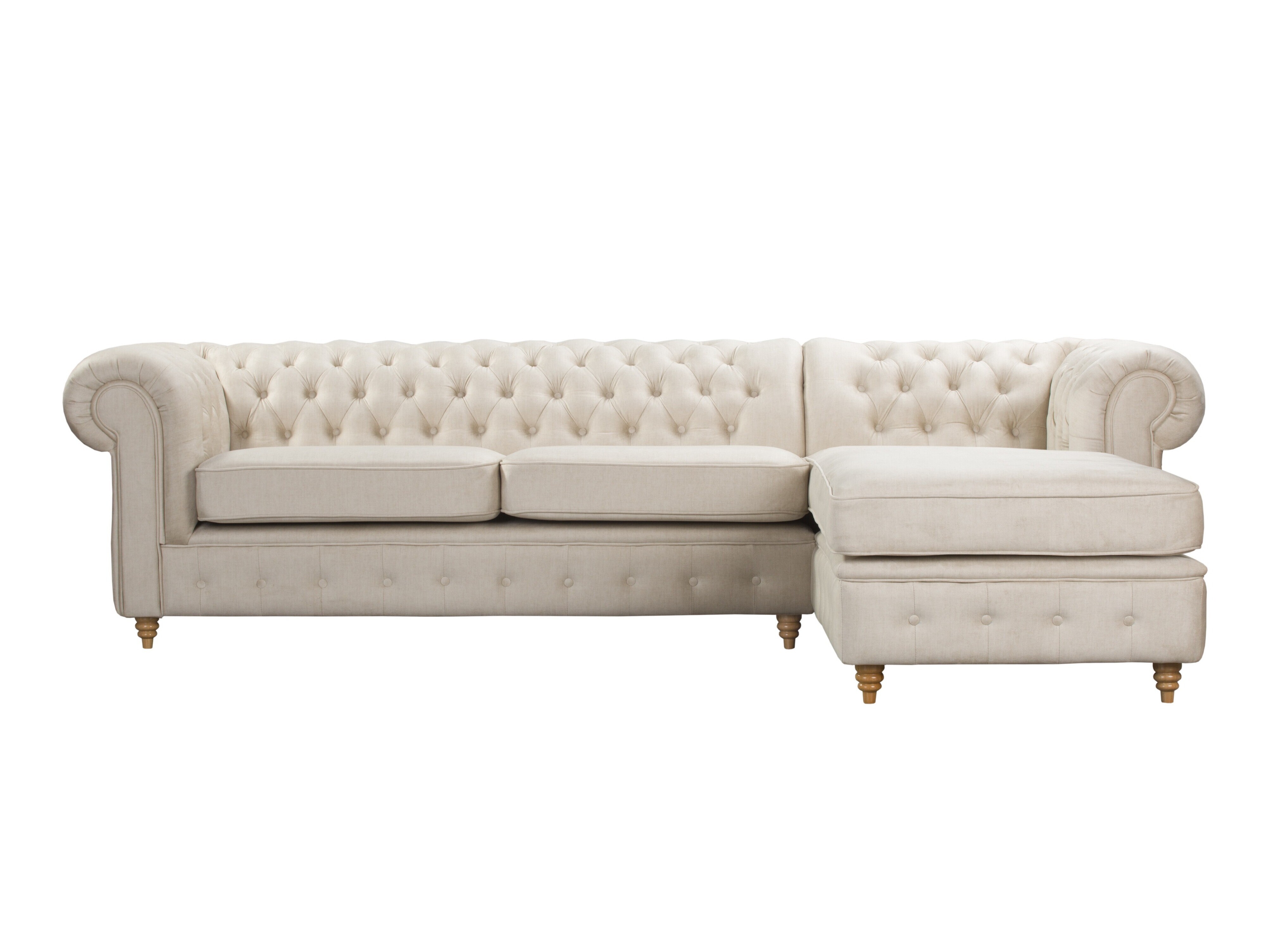 Chesterfield hjørnesofa Elitala 110 (Vogue 01)