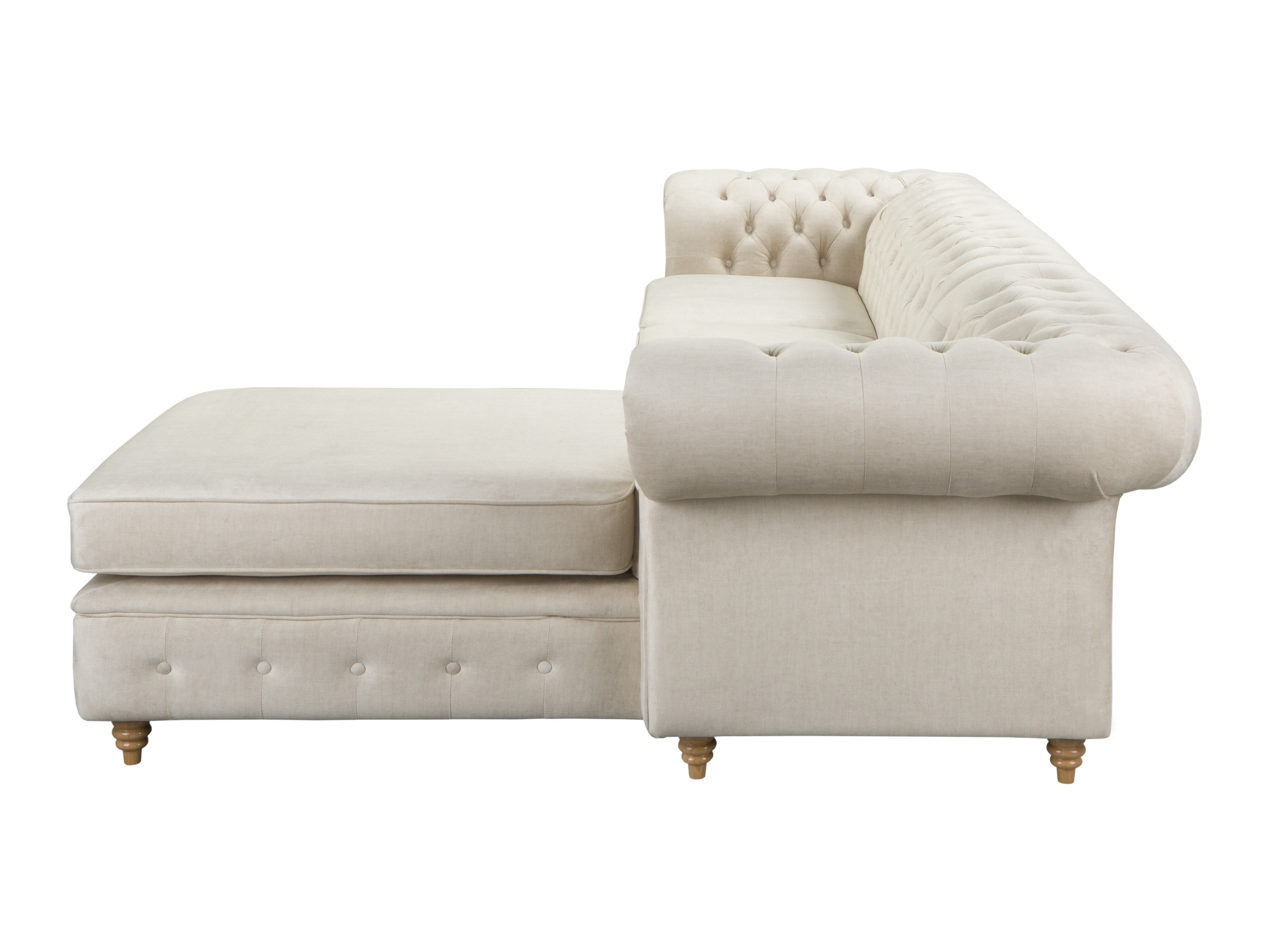 Chesterfield hjørnesofa Elitala 110 (Vogue 01)