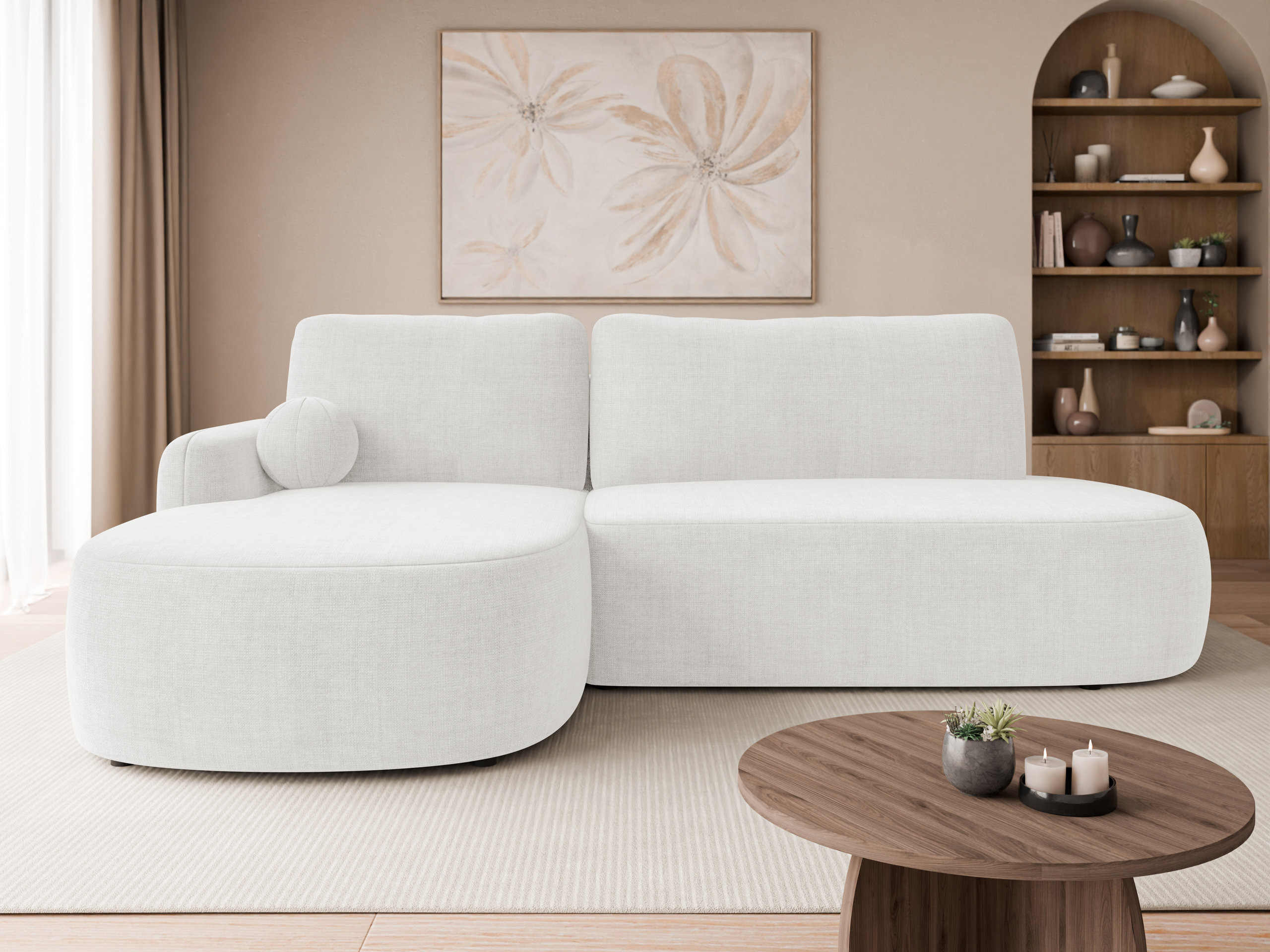 Hjørnesofa Comfivo Popis I (Gylden 01)