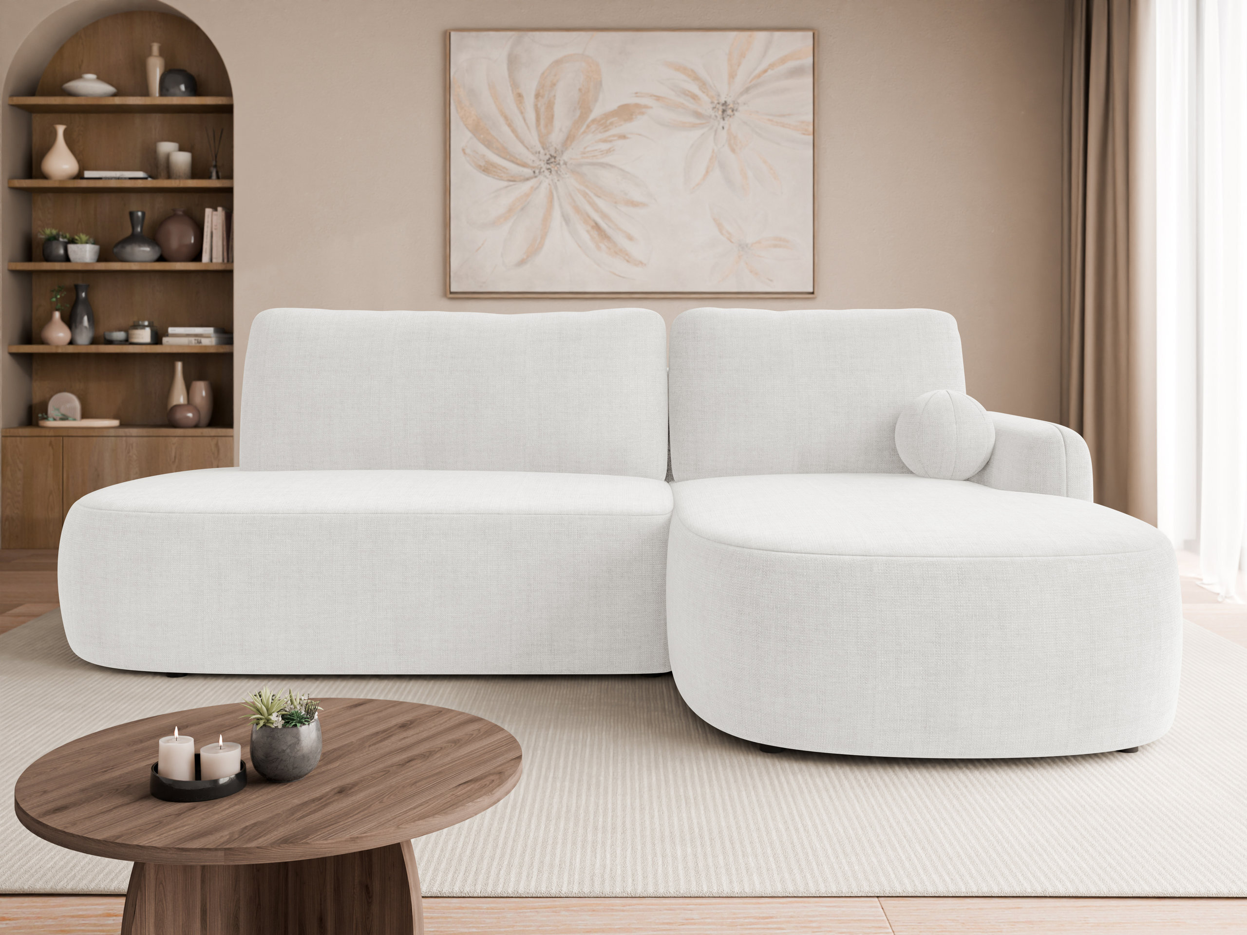 Hjørnesofa Comfivo Popis I (Gylden 01)