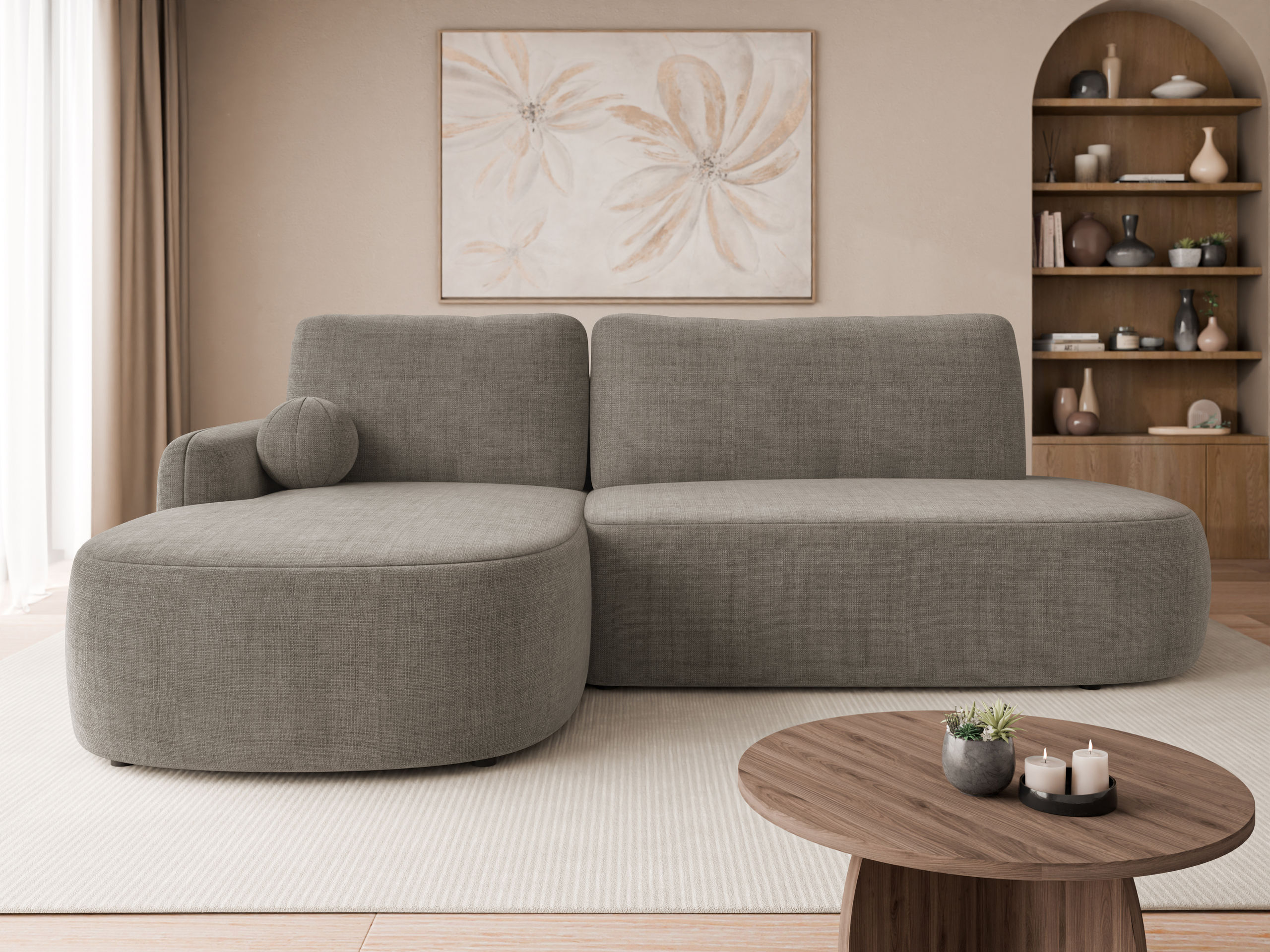 Hjørnesofa Comfivo Popis I (Gylden 26)