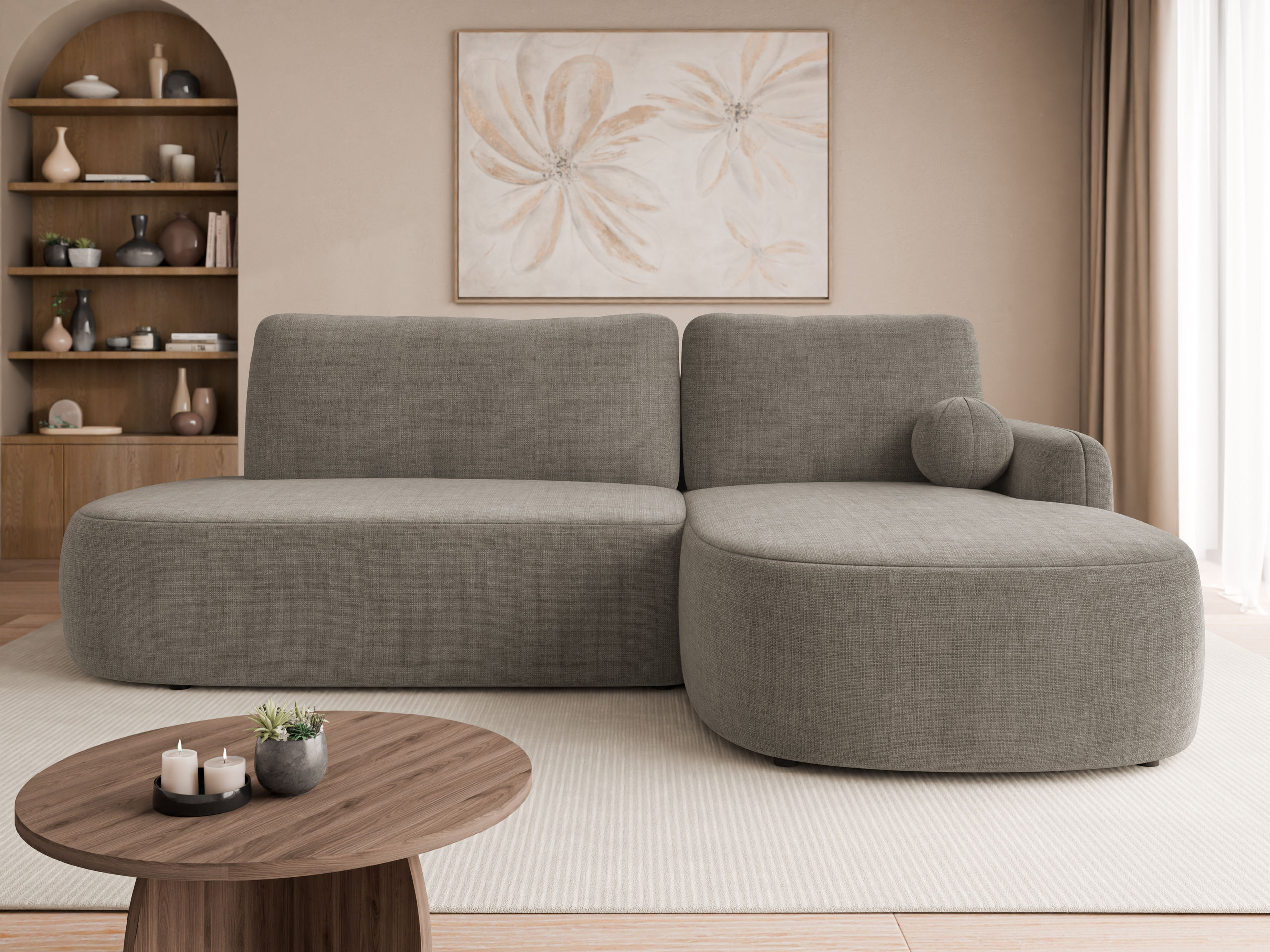 Hjørnesofa Comfivo Popis I (Gylden 26)