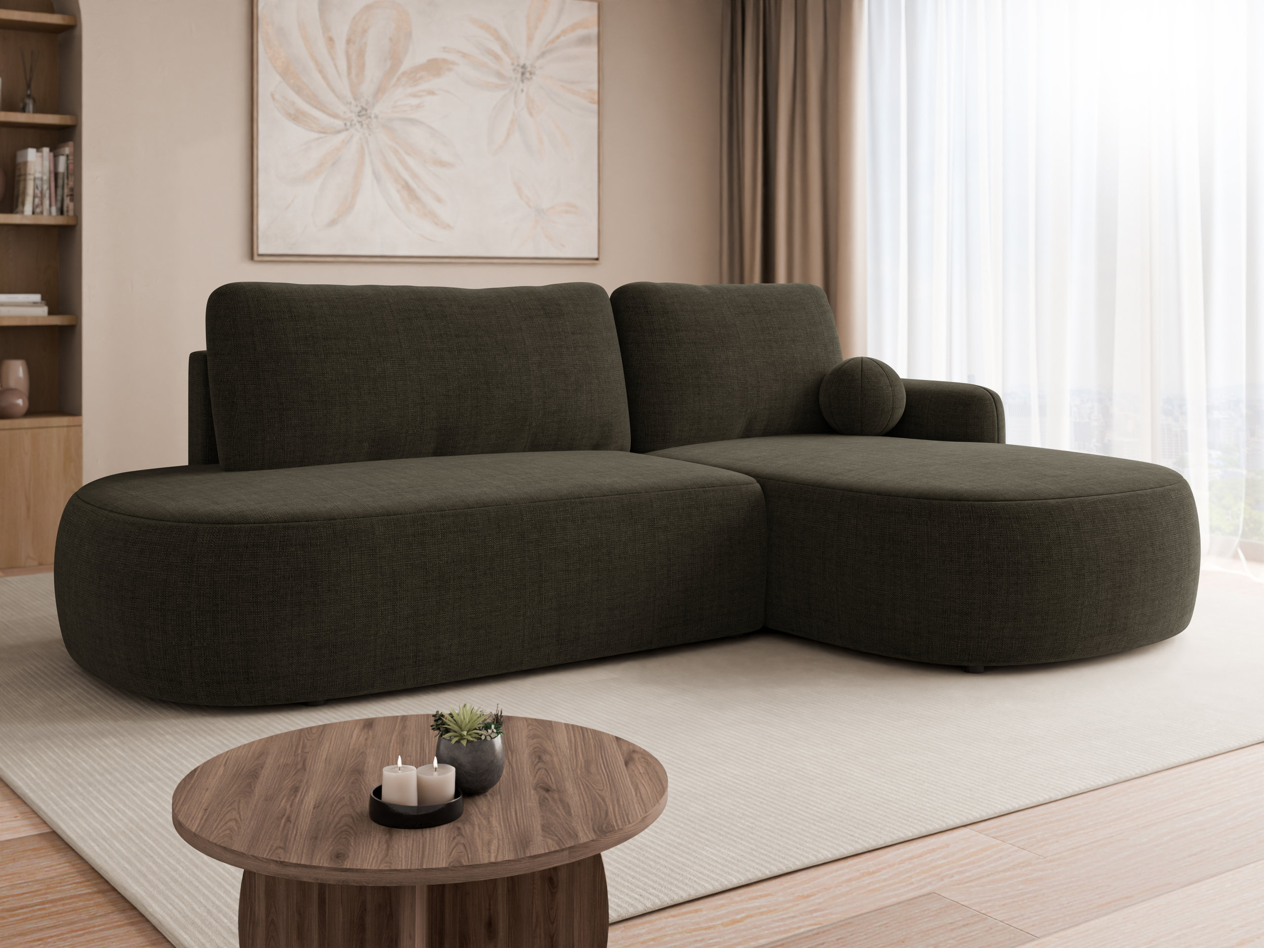 Hjørnesofa Comfivo Popis I (Gylden 29)