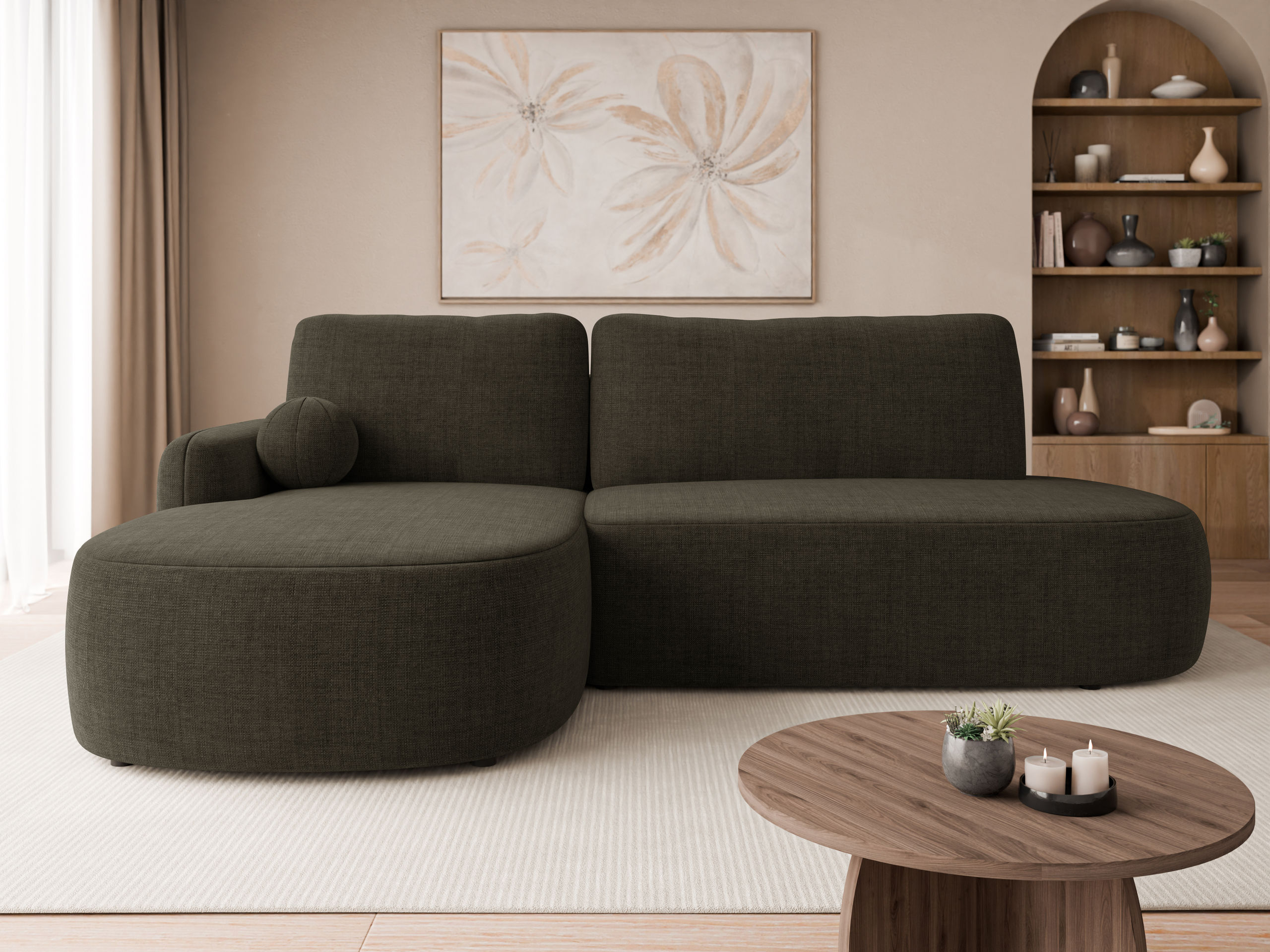 Hjørnesofa Comfivo Popis I (Gylden 29)