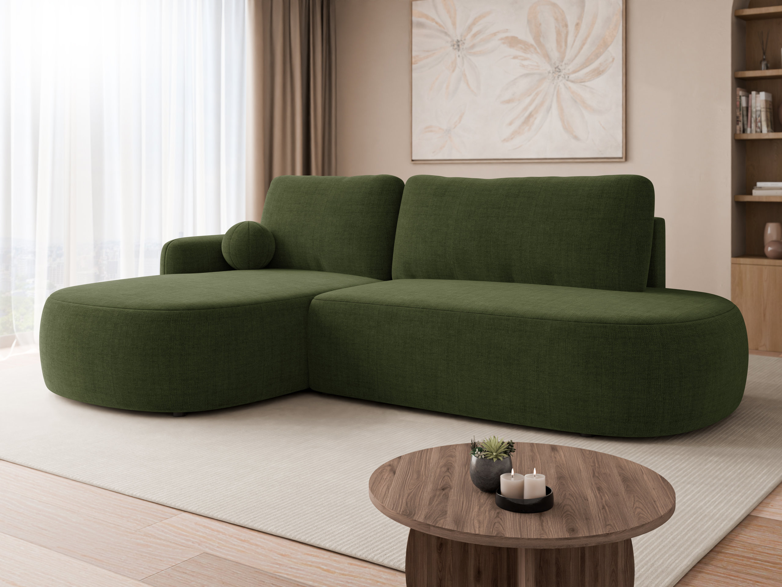 Hjørnesofa Comfivo Popis I (Gylden 35)