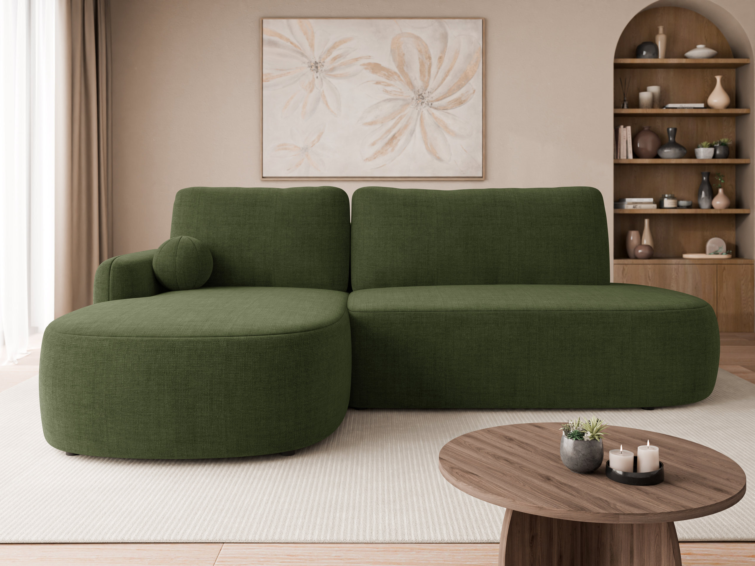 Hjørnesofa Comfivo Popis I (Gylden 35)