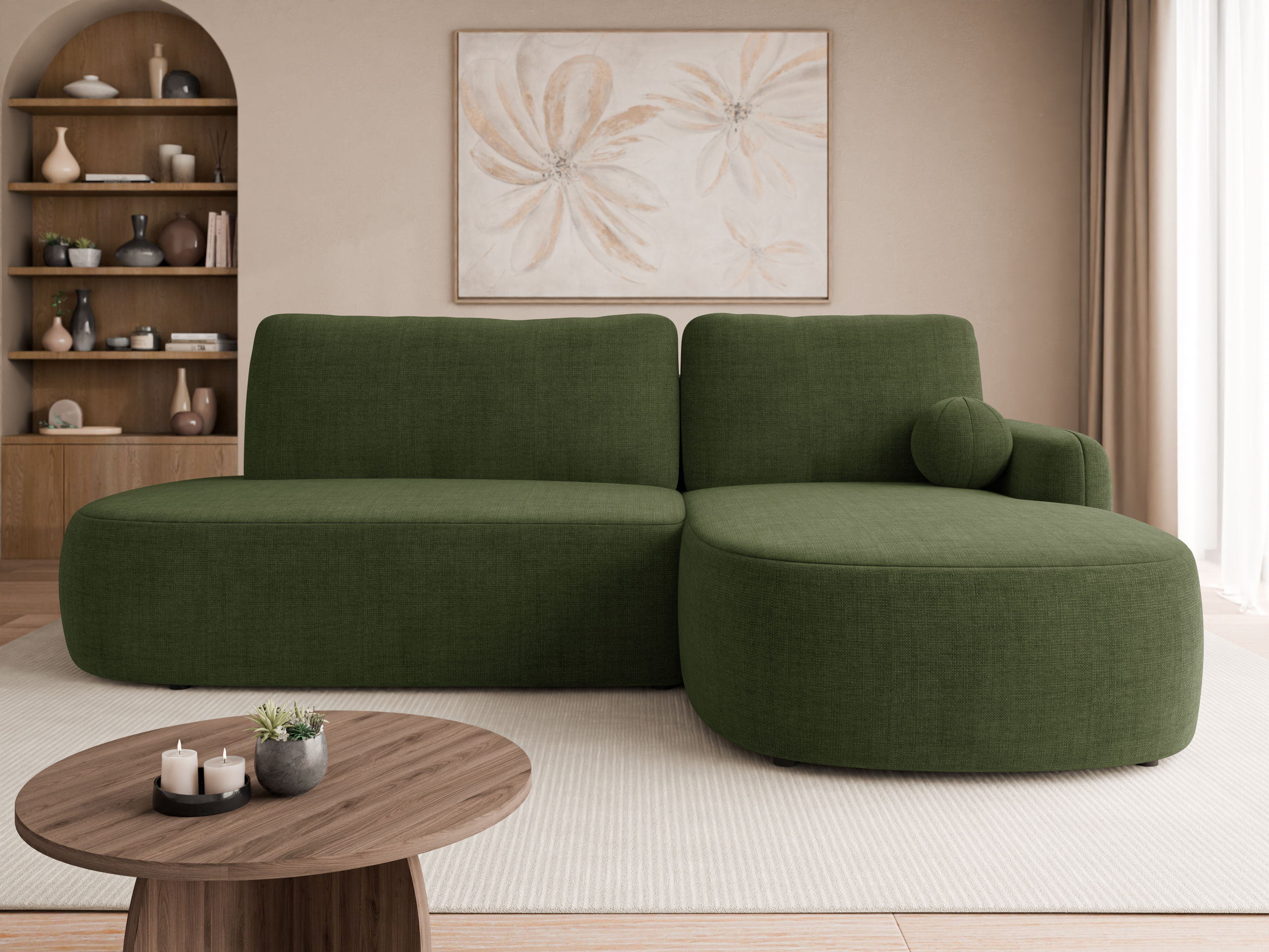 Hjørnesofa Comfivo Popis I (Gylden 35)