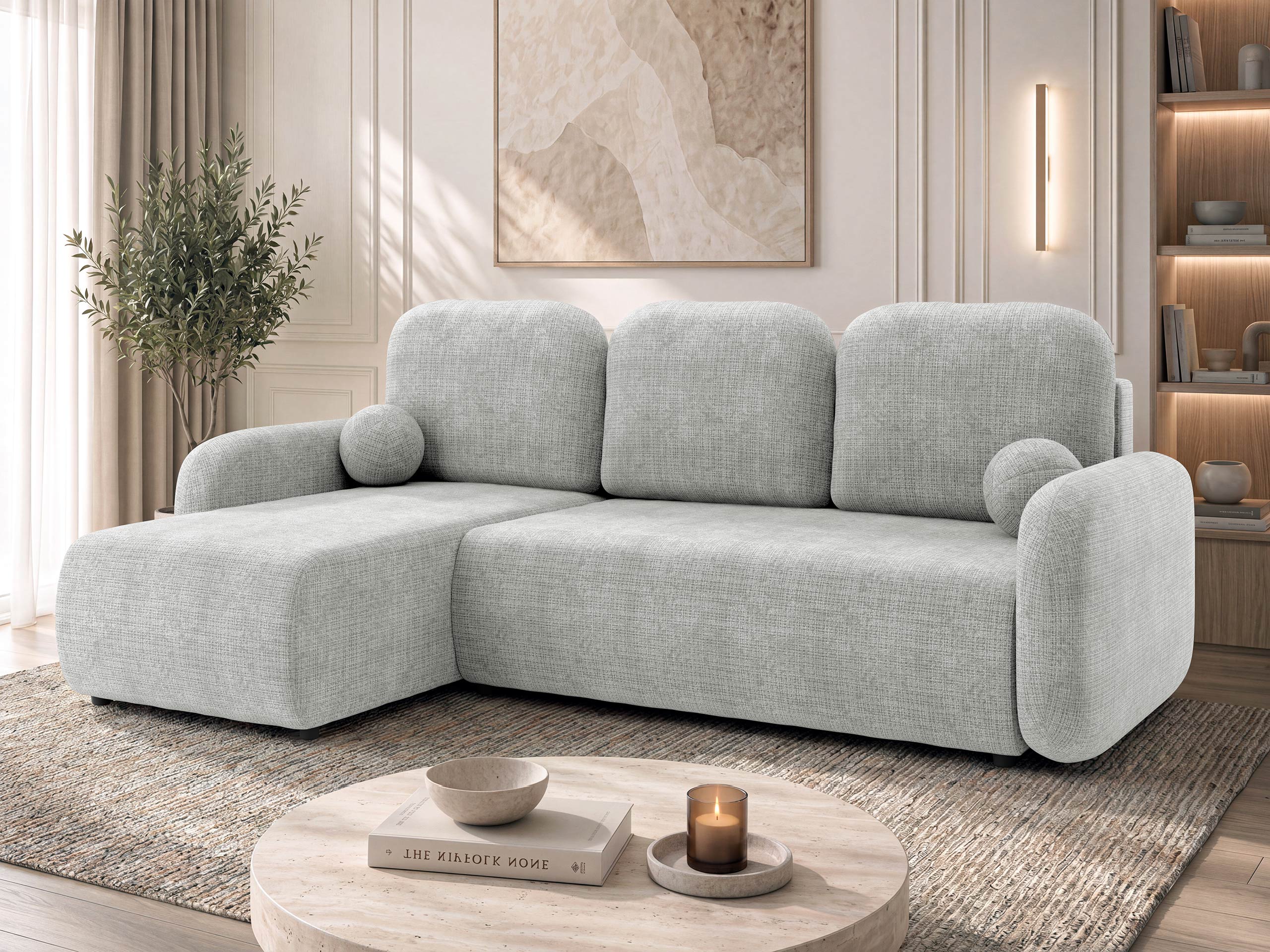 Hjørnesofa Comfivo Sellos (Crem 81)