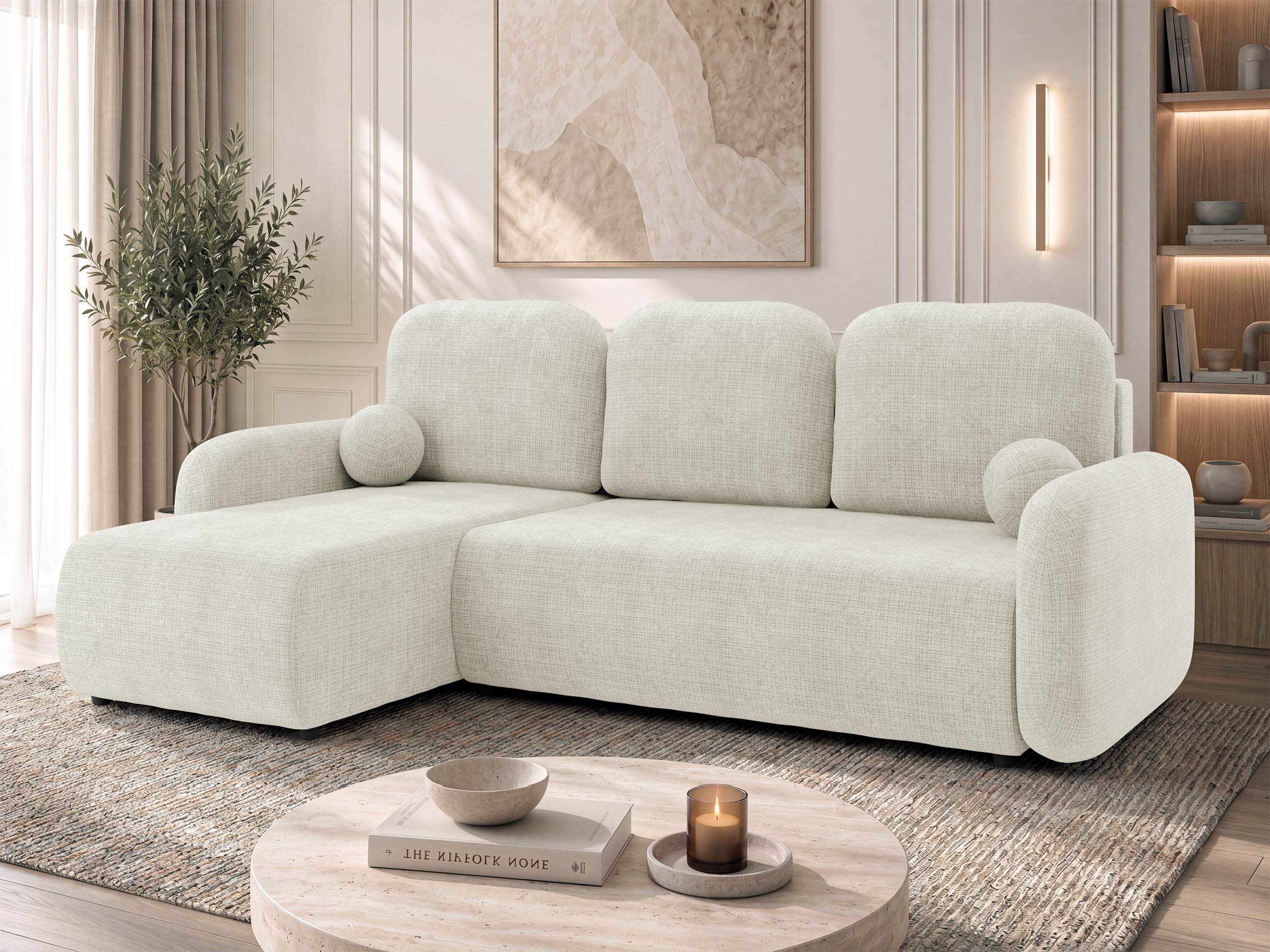 Hjørnesofa Miami 413 (Crem 01)