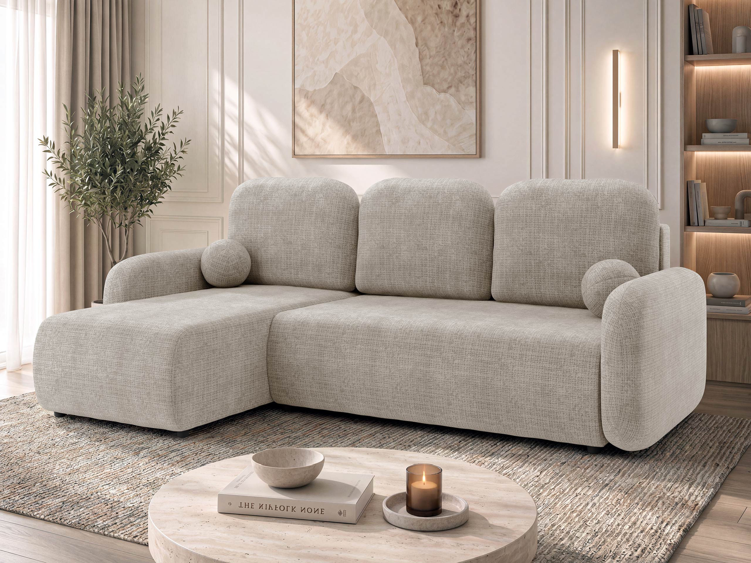 Hjørnesofa Miami 413 (Crem 14)