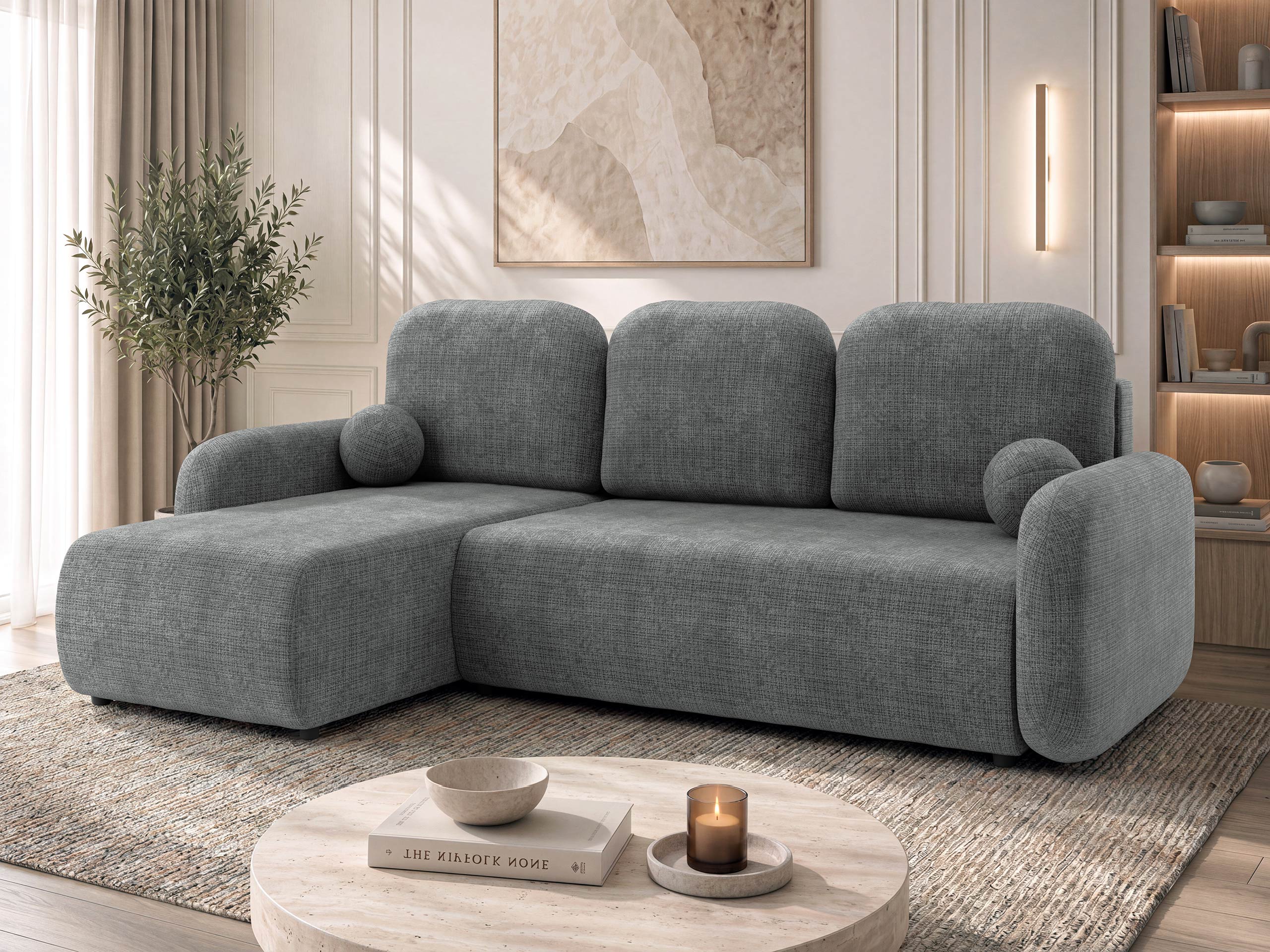 Hjørnesofa Miami 413 (Crem 95)
