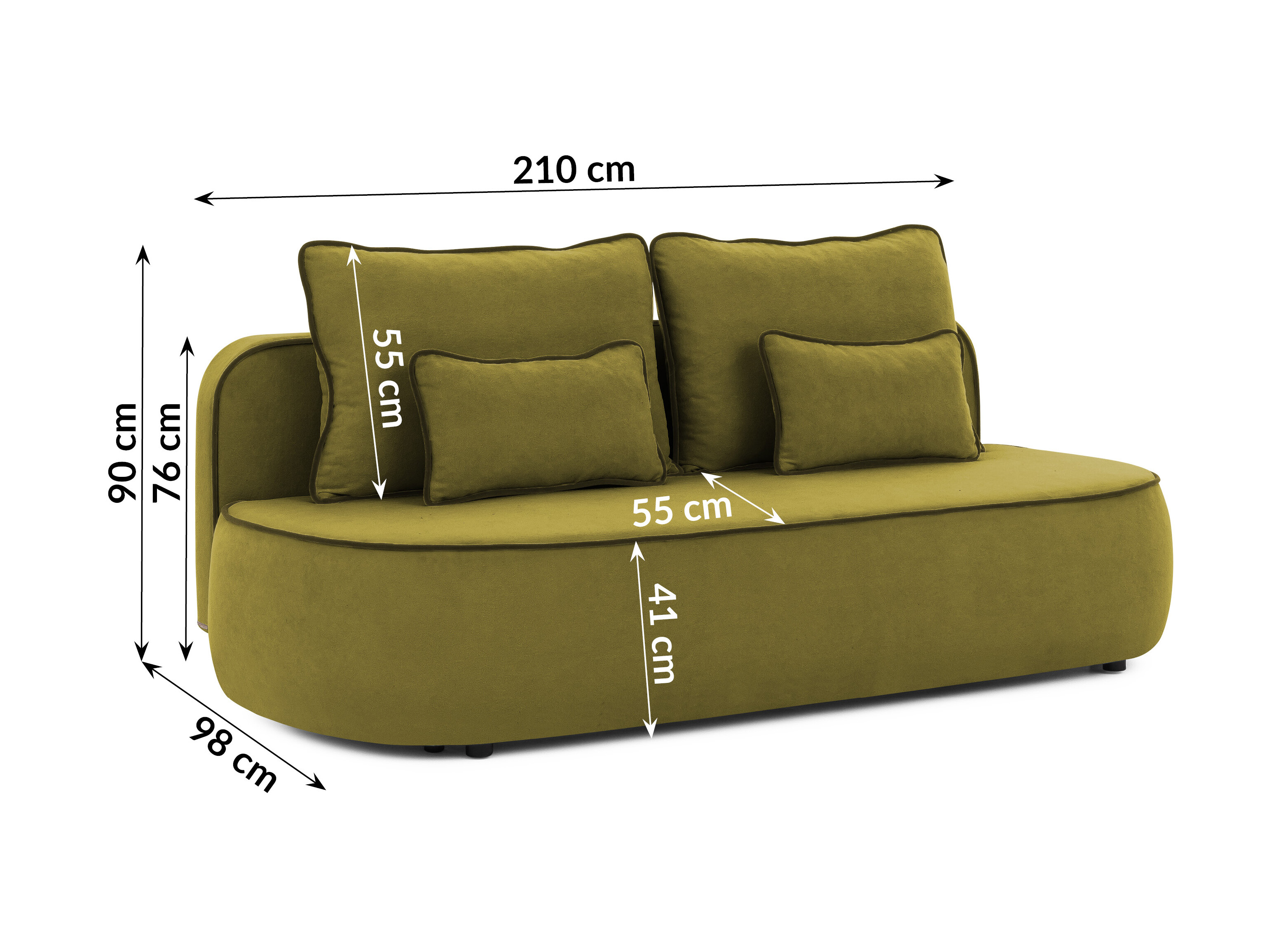 Sovesofa Rocklin 243 (Soft 10 + Soft 11)
